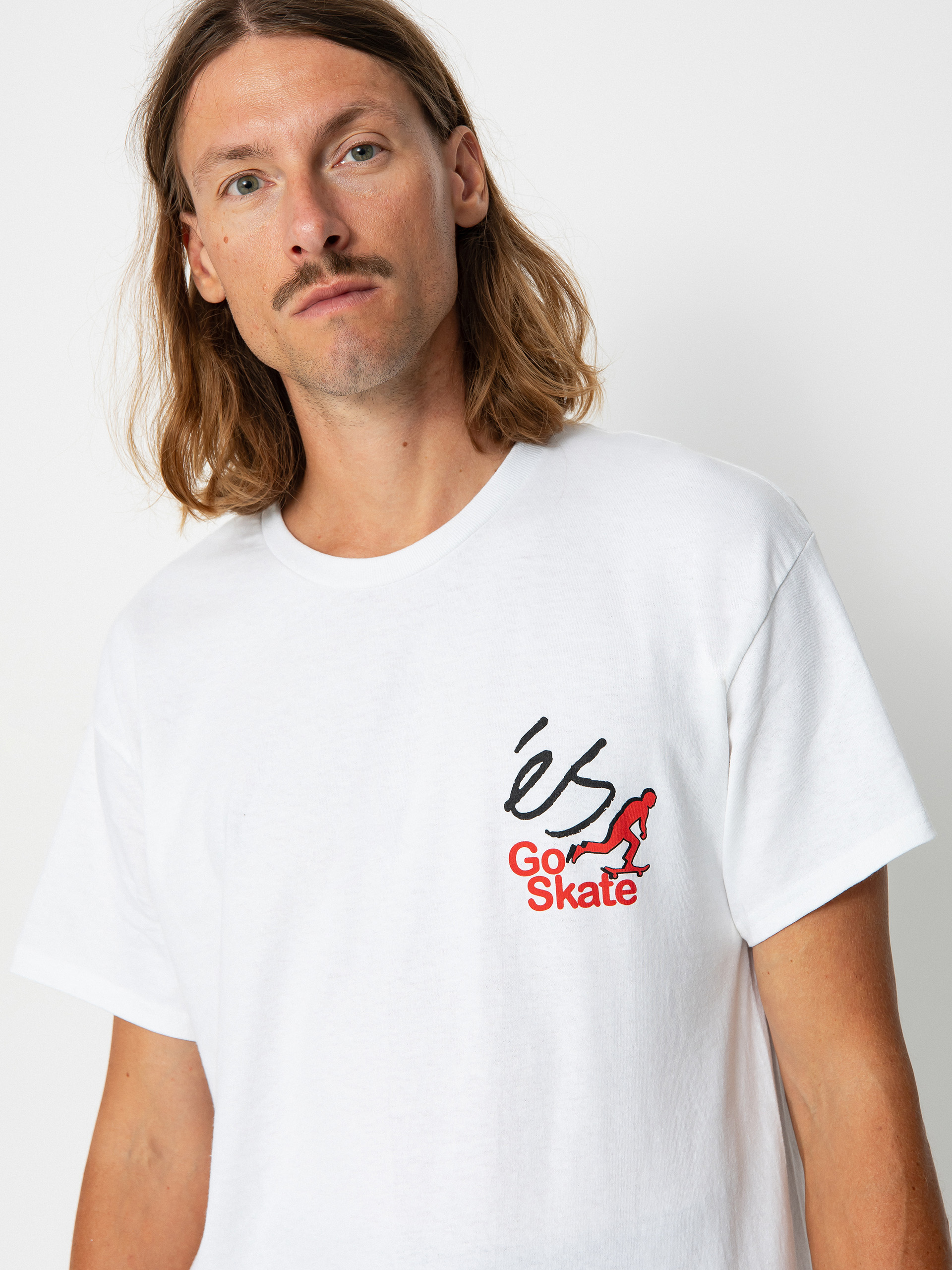 Tričko eS Go Skate (white)