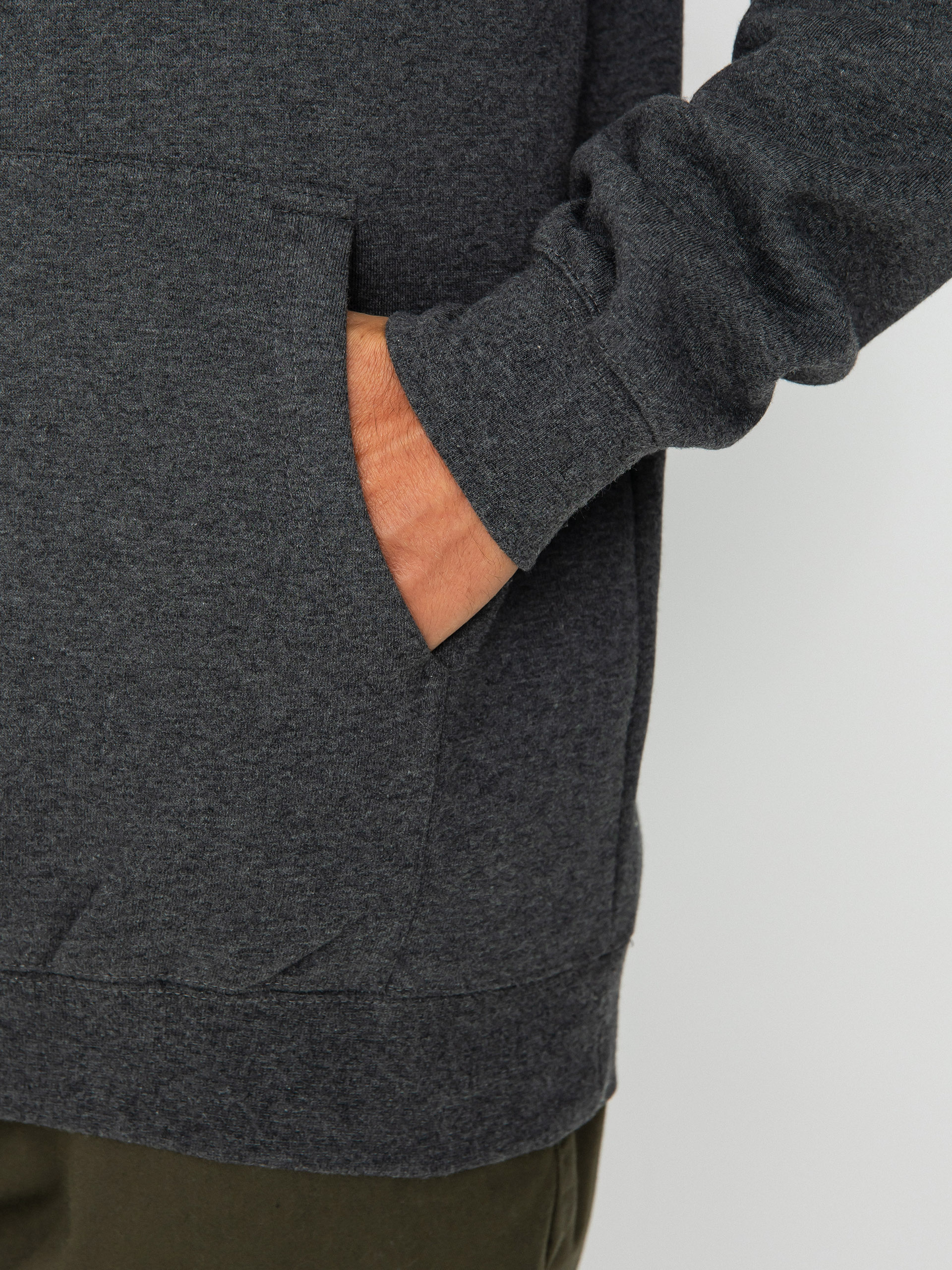 Mikina s kapucňou Emerica Lockup HD (charcoal)