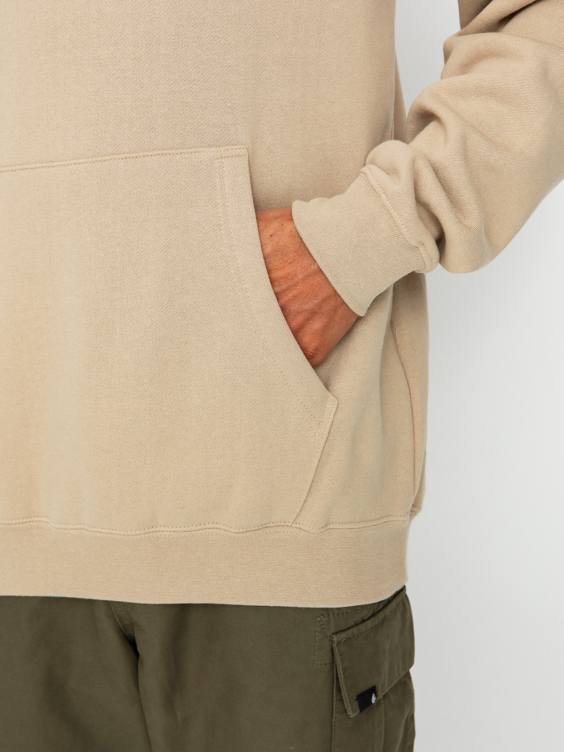 Mikina s kapucňou Emerica Biltwell HD (sand)