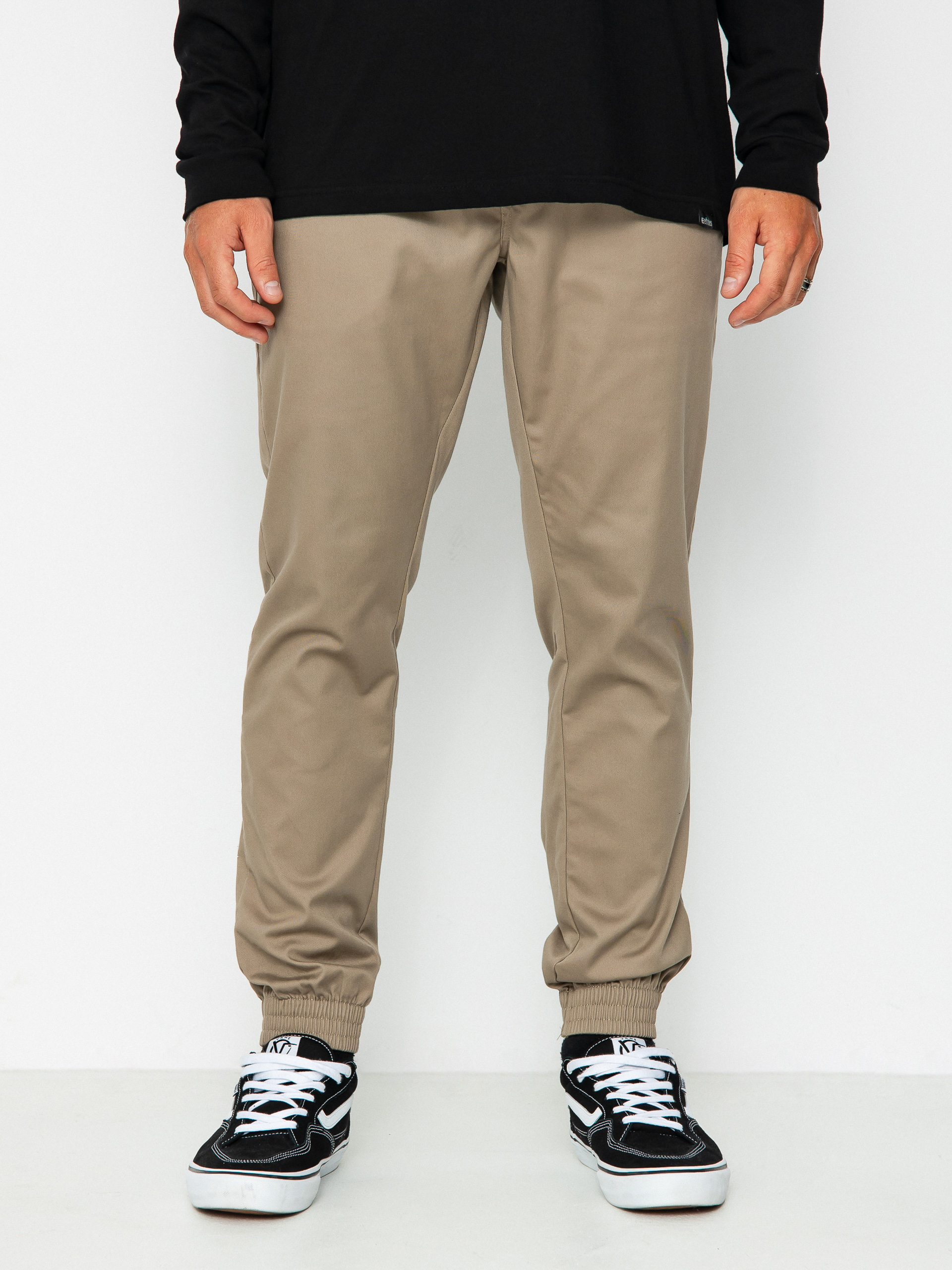 Nohavice Volcom Frickin Slim Jogger (khaki)