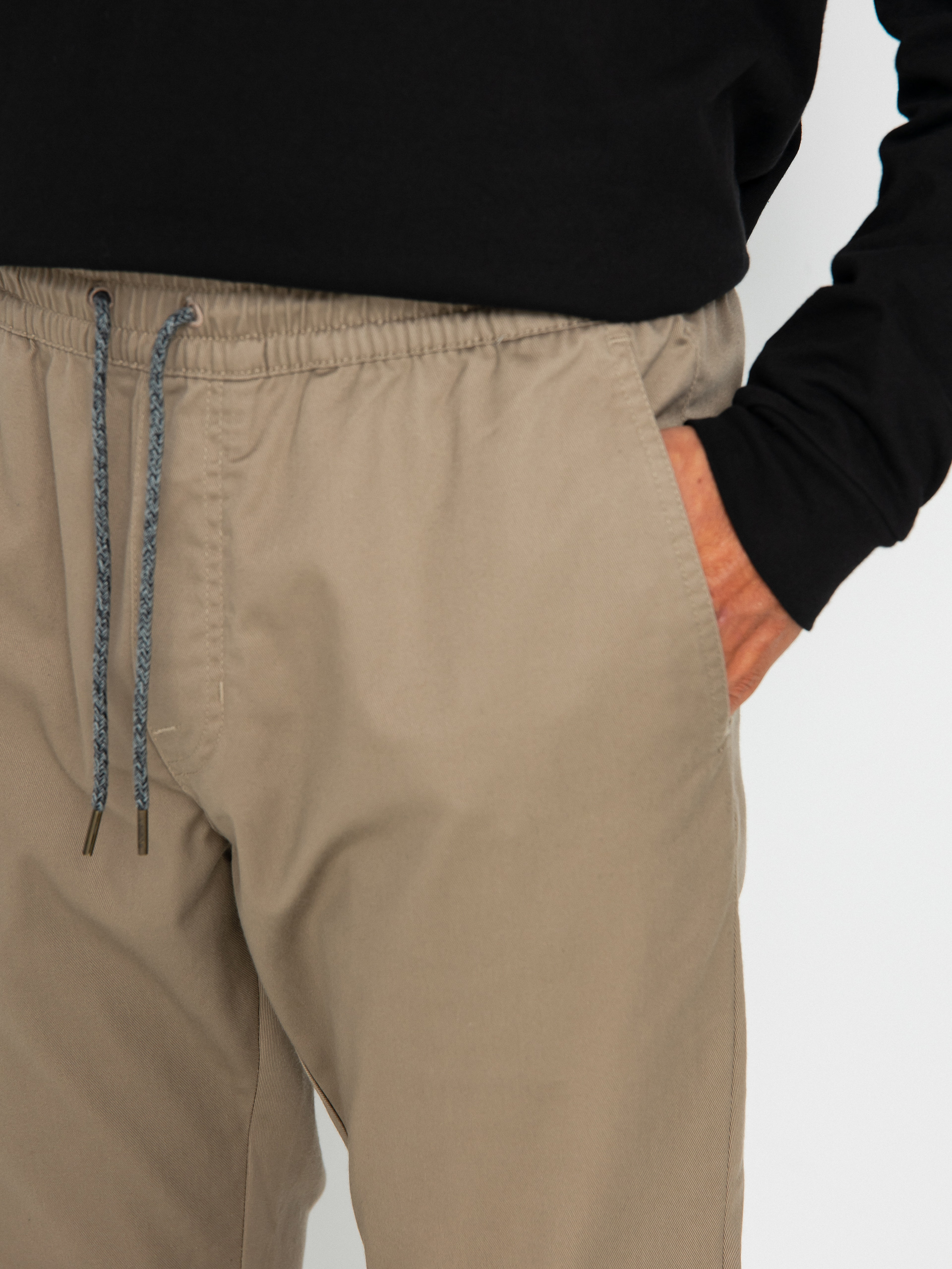 Nohavice Volcom Frickin Slim Jogger (khaki)