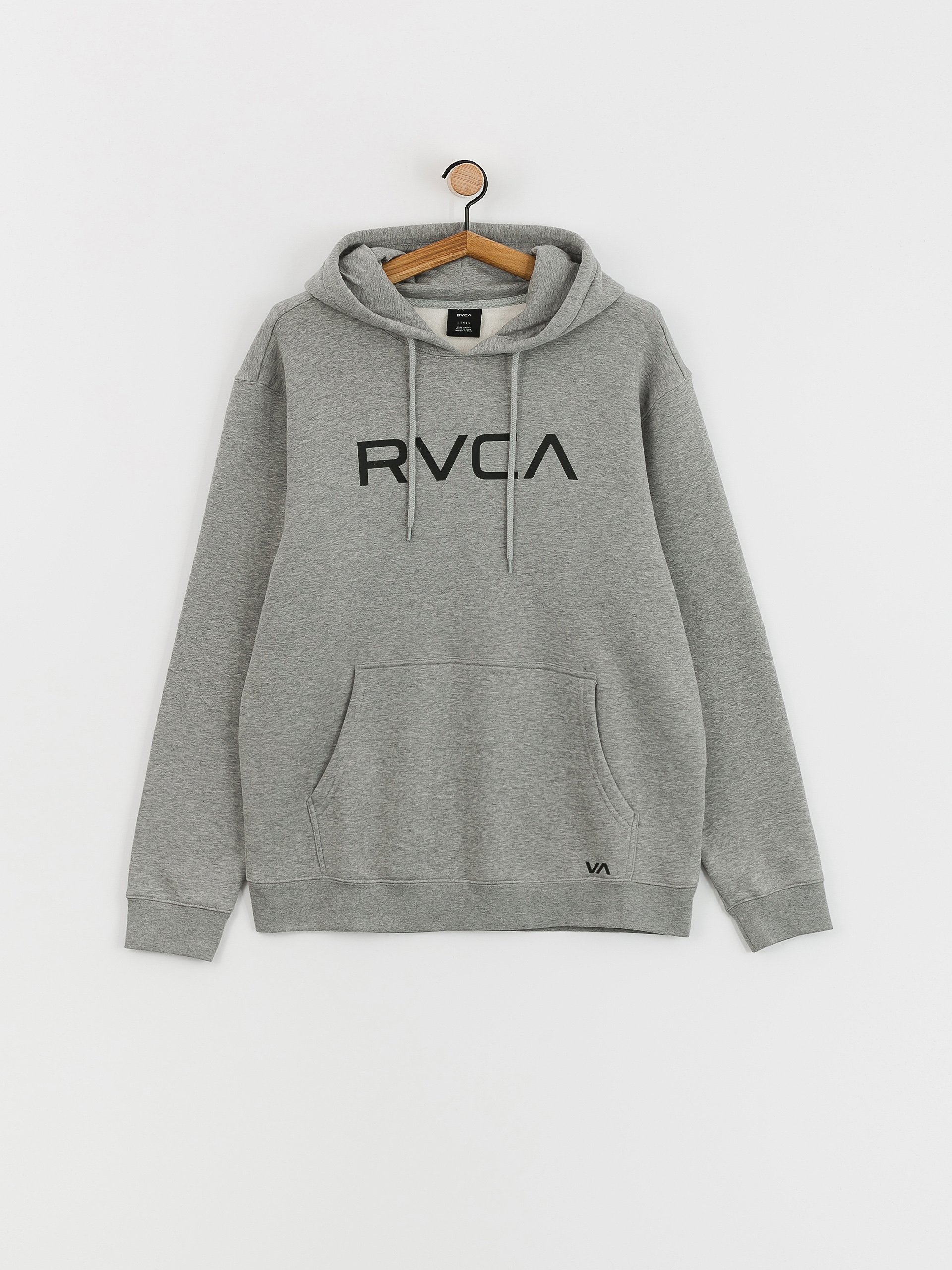 Mikina s kapucňou RVCA Big Rvca HD (athletic heather)