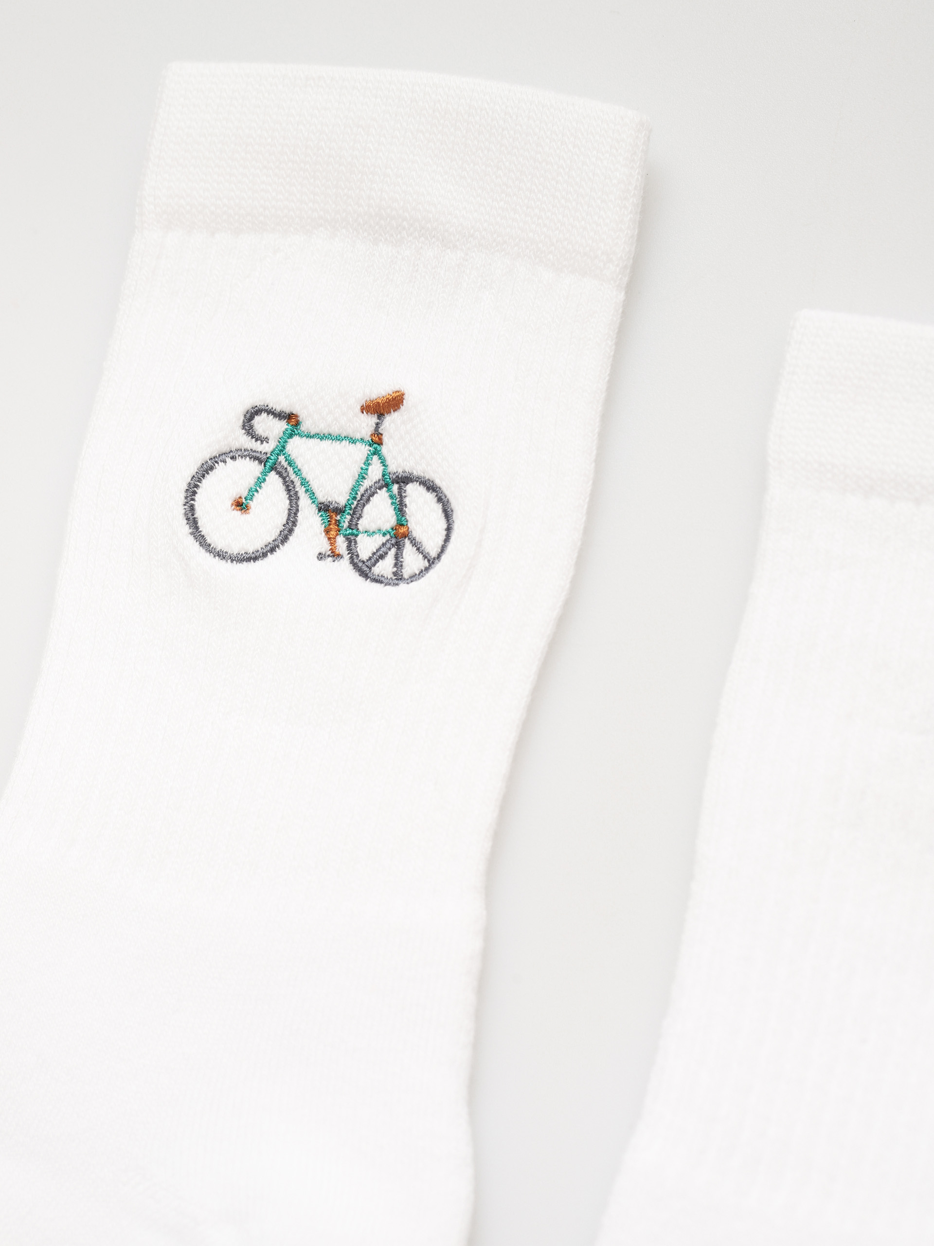 Ponožky Iriedaily Peaceride (white)