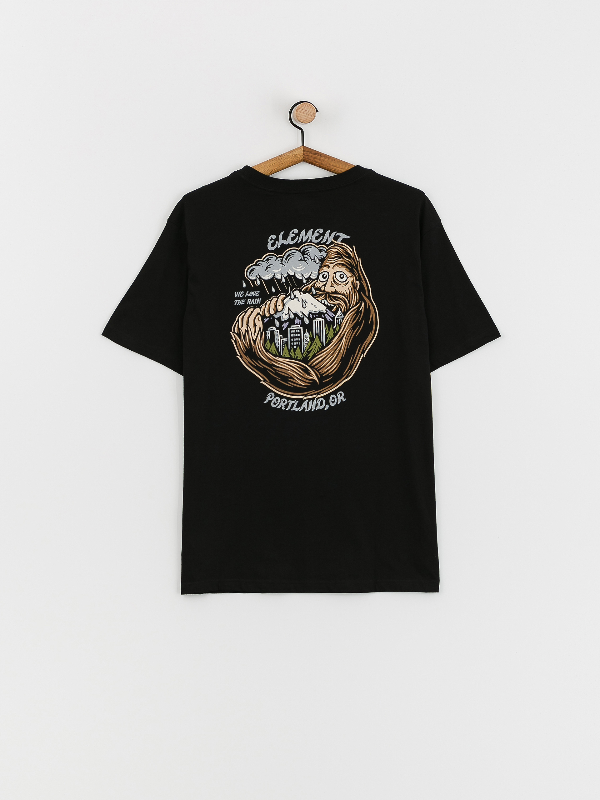 Tričko Element Rain (flint black)