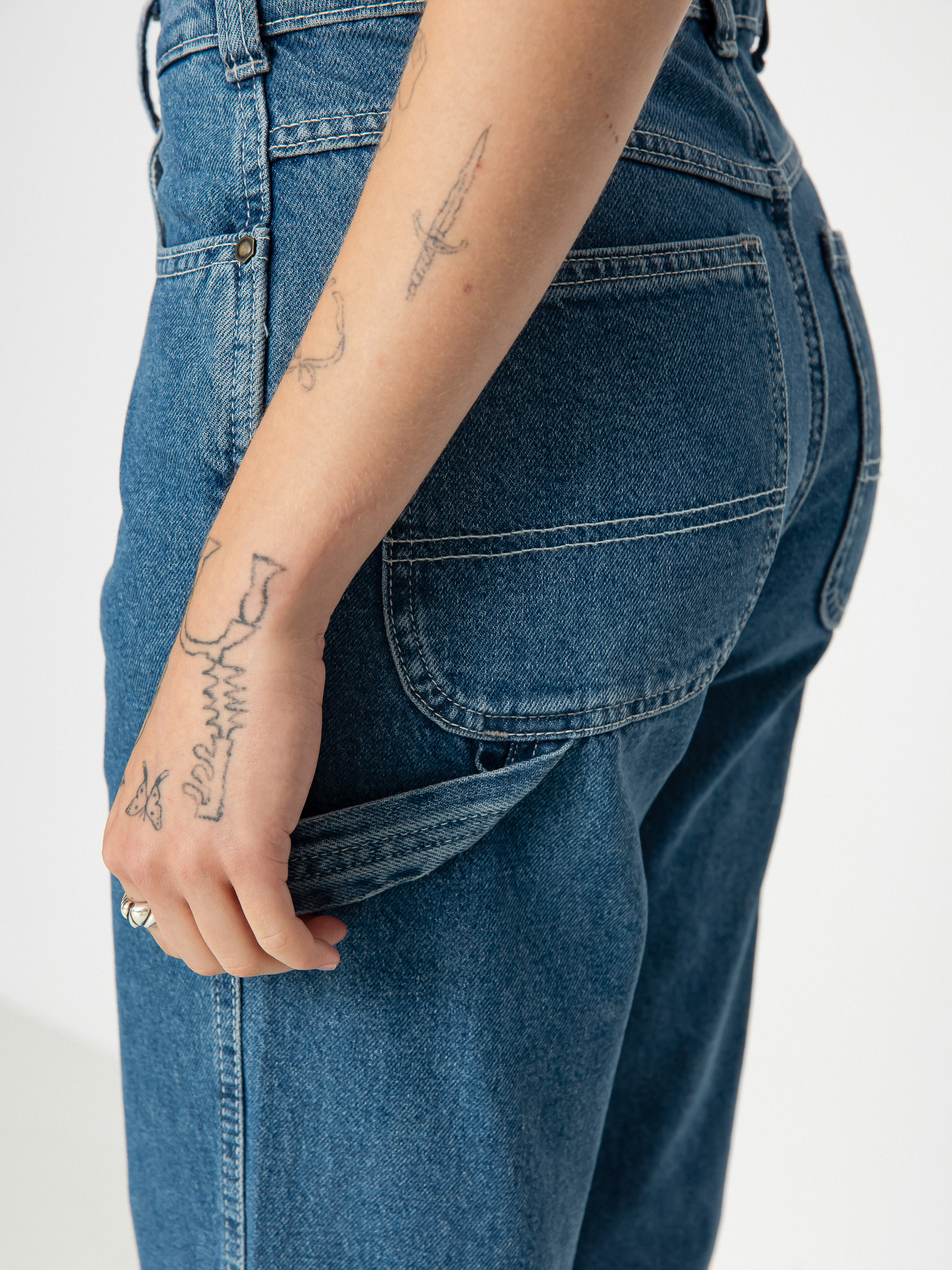 Nohavice Dickies Ellendale Wmn (classic blue)