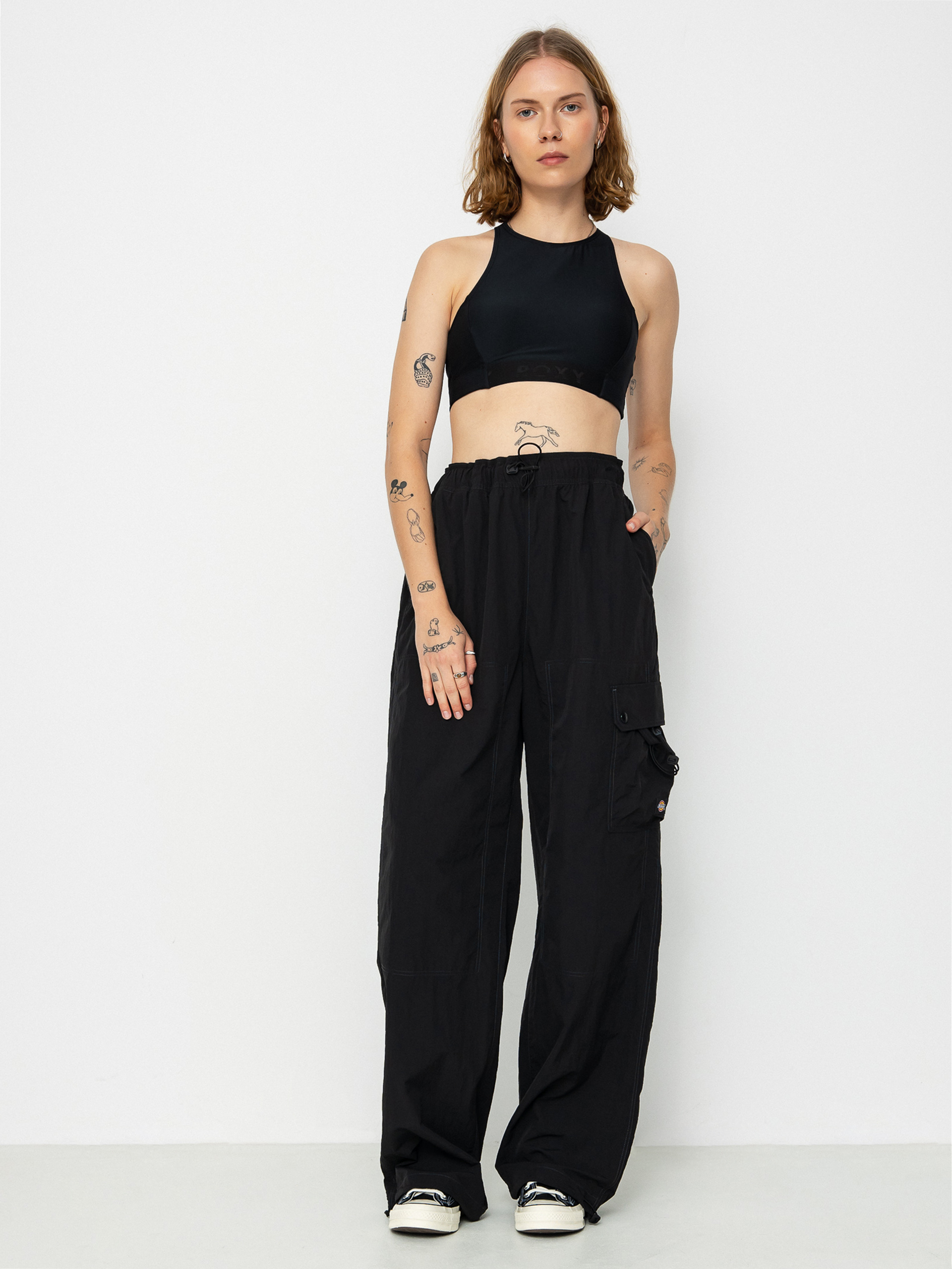 Nohavice Dickies Jackson Cargo Wmn (black)