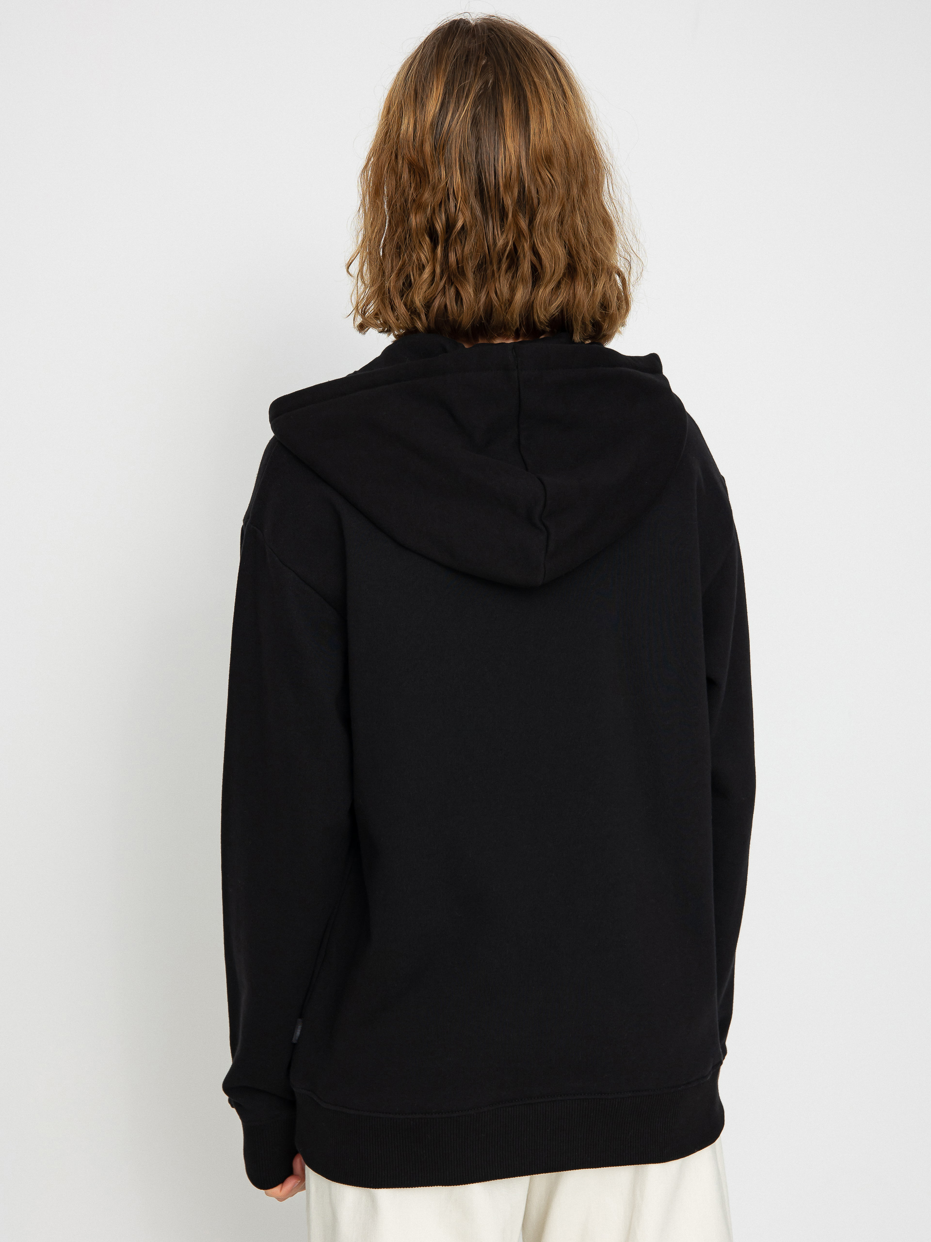 Mikina s kapucňou Vans Flying V Bff Emea HD Wmn (flying v black)