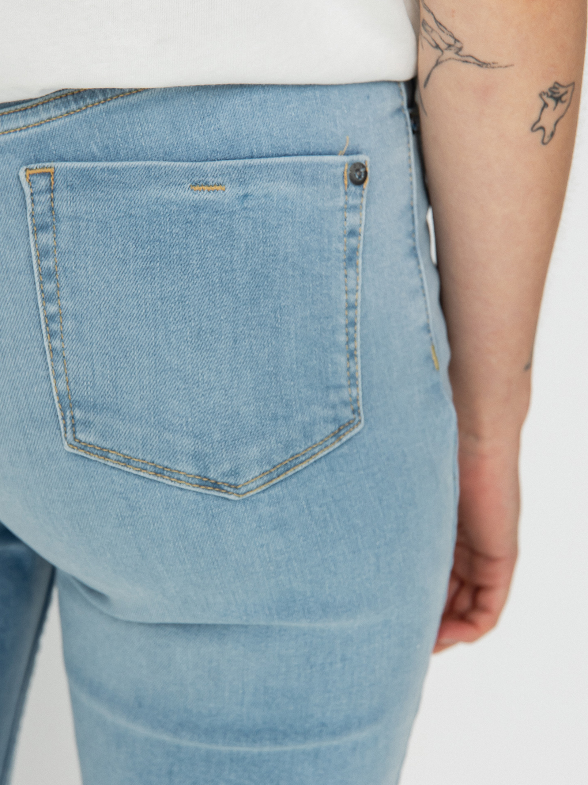 Nohavice Roxy Final Wave High Wmn (light blue)