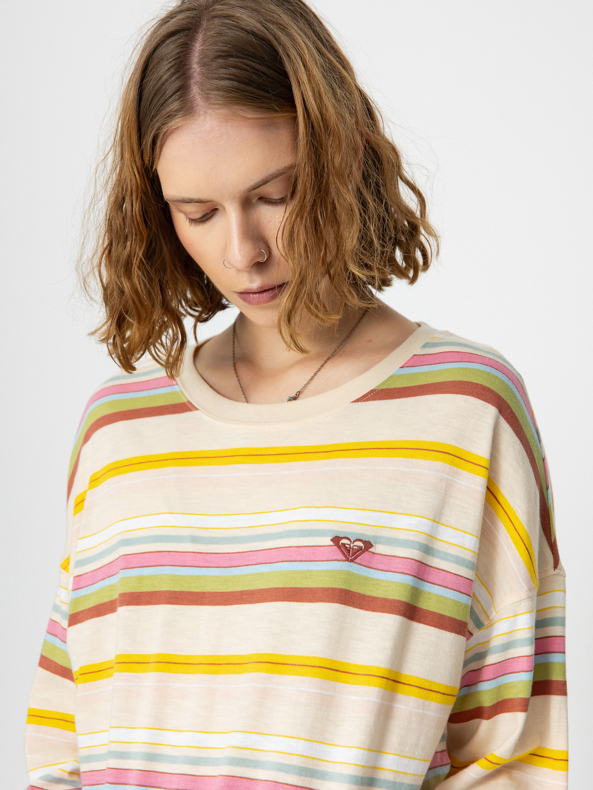 Triko Roxy Take A Walk Wmn (tapioca 70s babe)