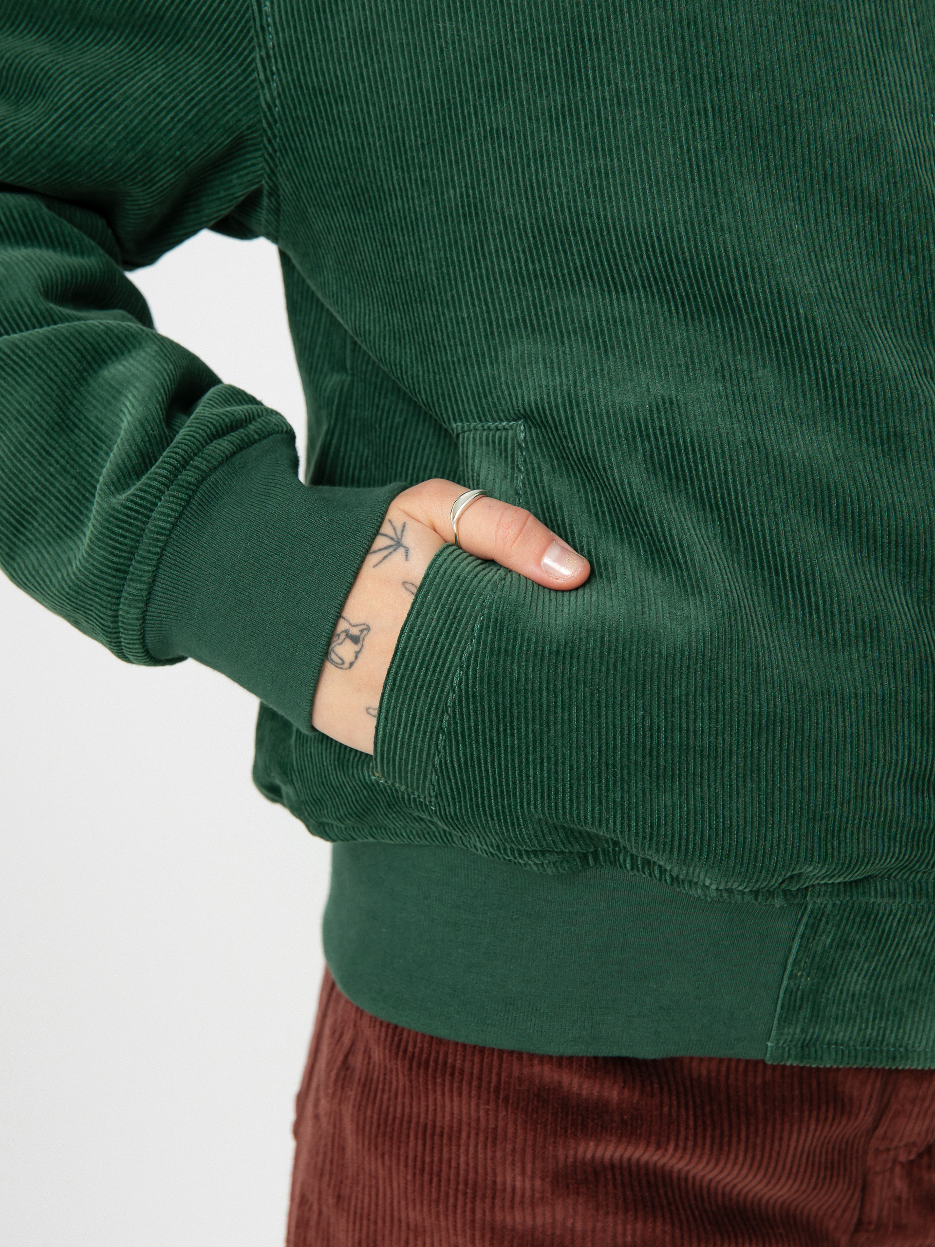 Bunda Brixton Utopia Reversible Bomber Wmn (pine needle)