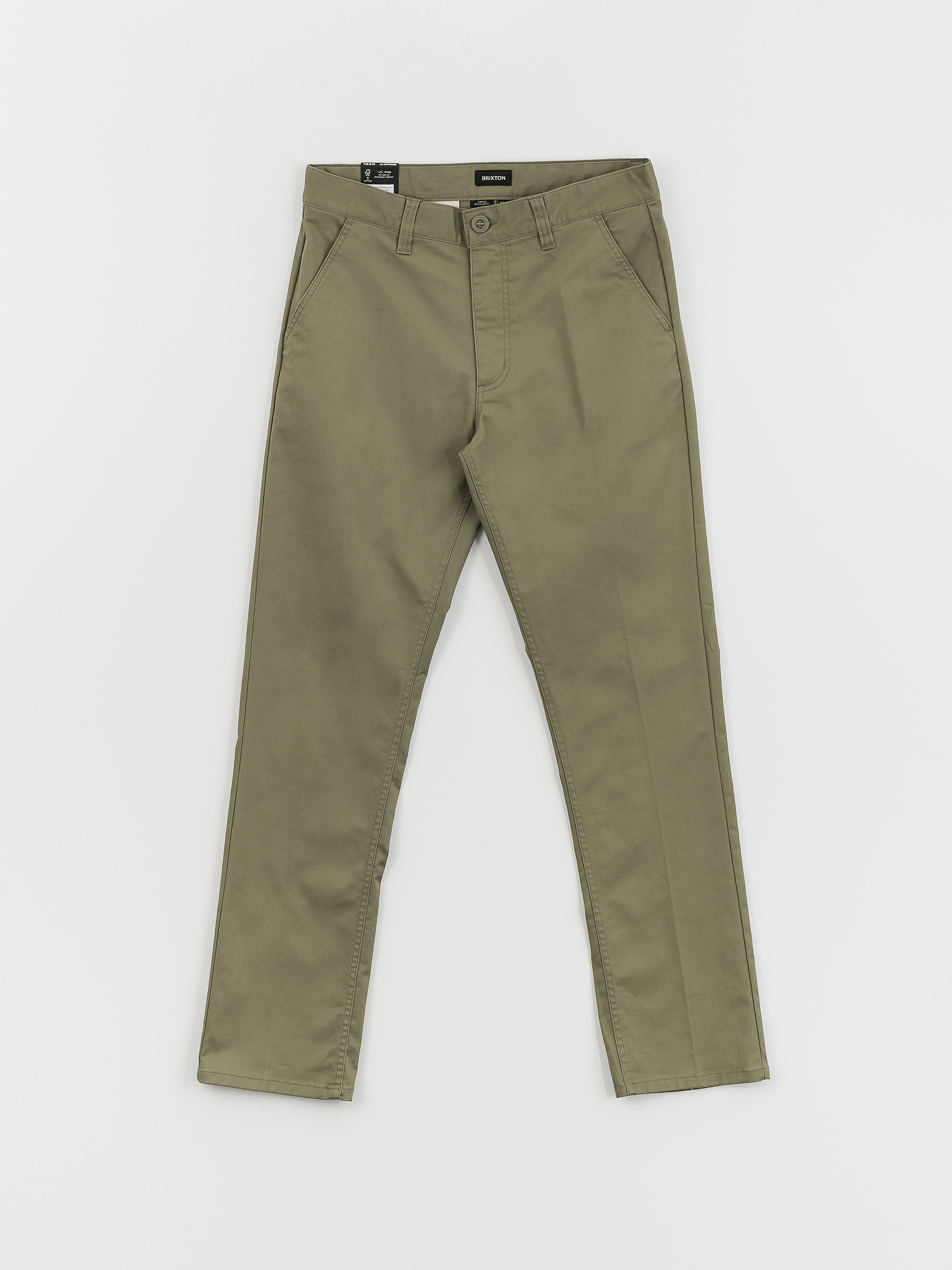 Nohavice Brixton Choice Chino Regular (olive surplus)