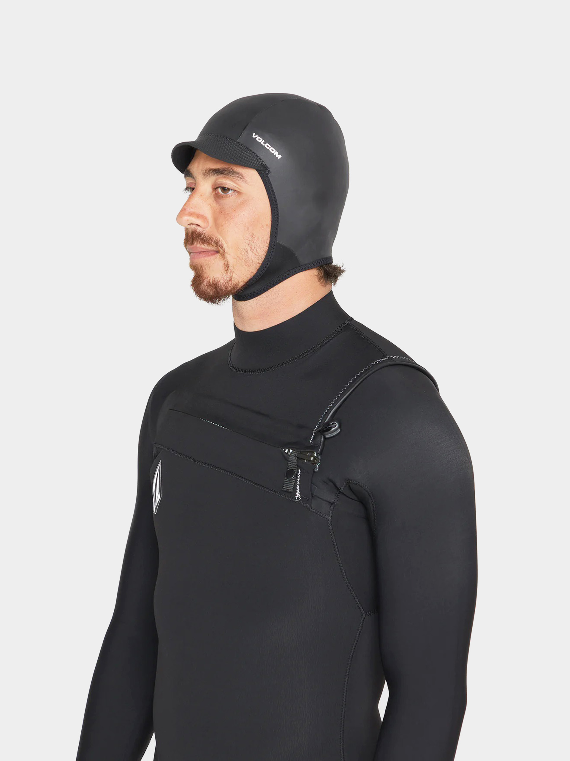 Neoprenová čiapka Volcom 2/5Mm Pullover Hood (black)