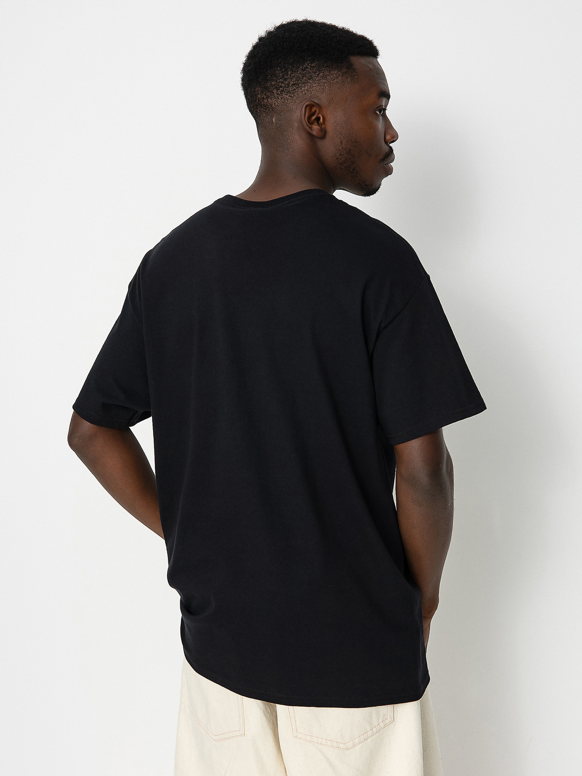 Tričko Thrasher License Plate (black)