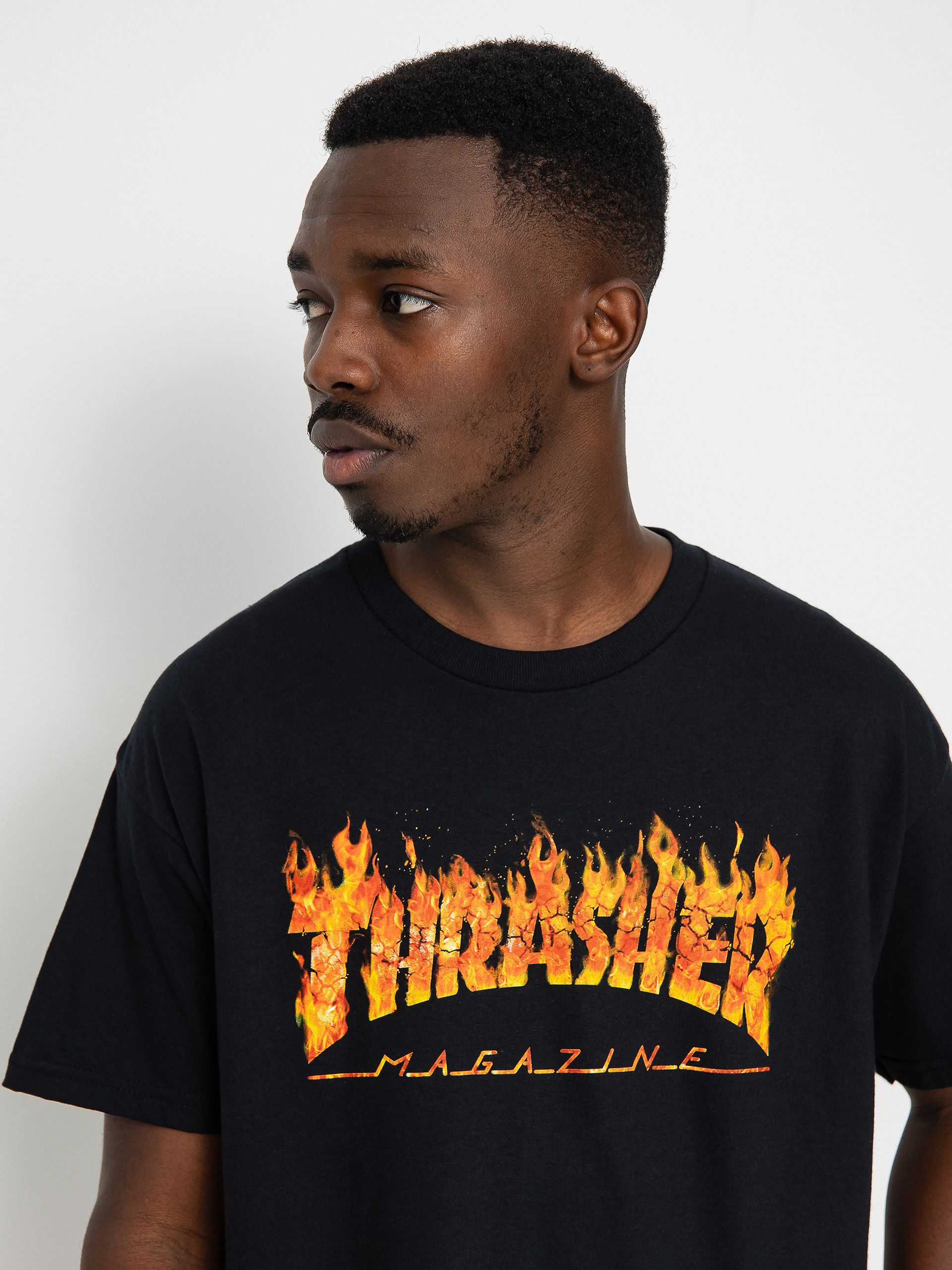 Tričko Thrasher Inferno (black)