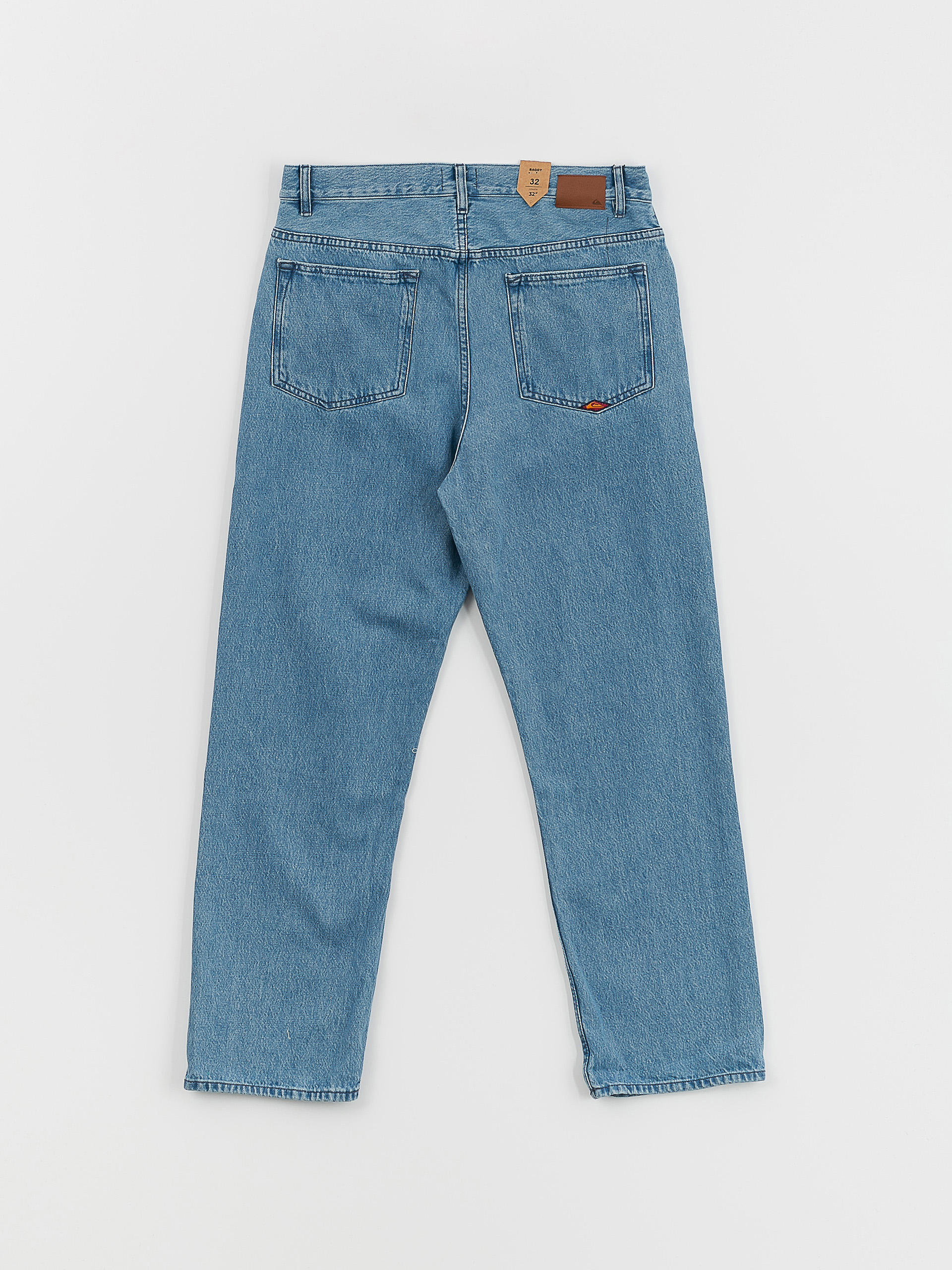 Nohavice Quiksilver Baggy Nineties Wash (ashley blue)