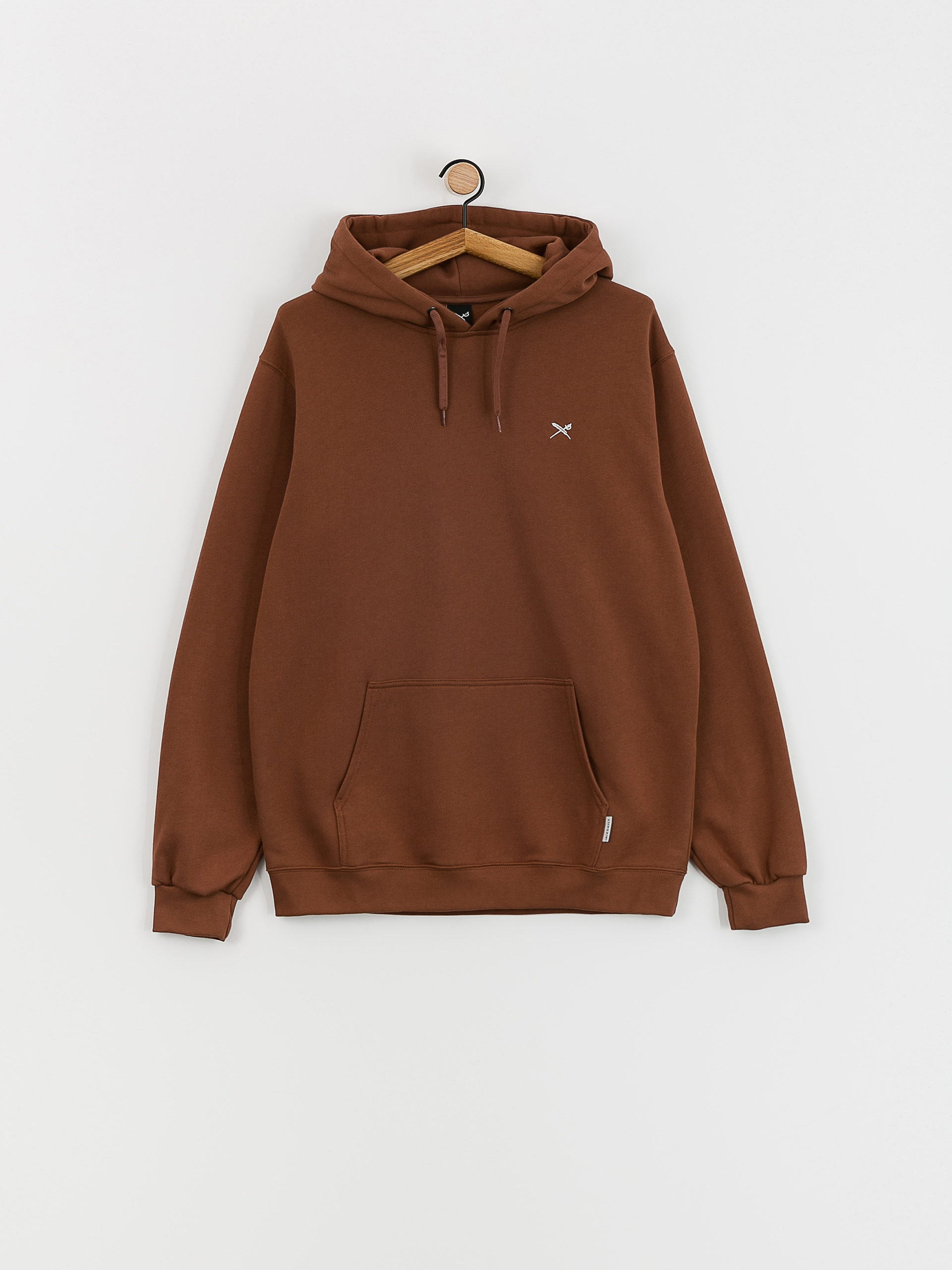 Mikina s kapucňou Iriedaily Mini Flag 2 HD (cookie)