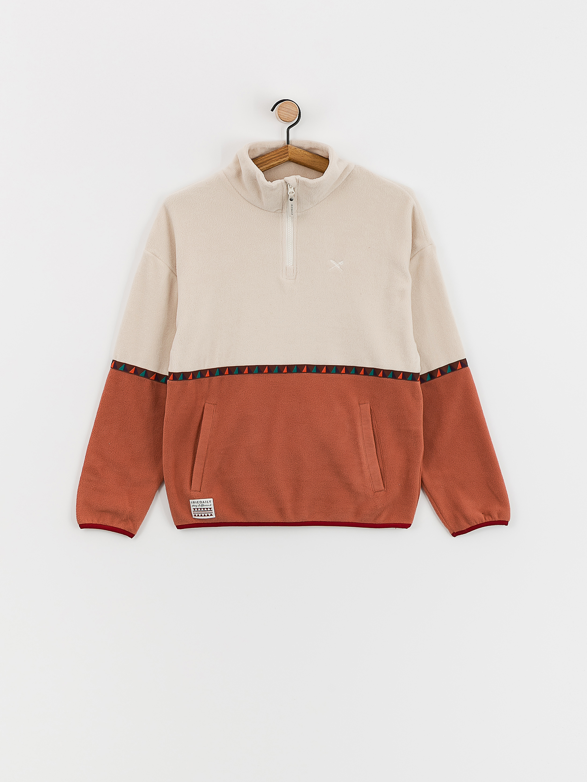 Dámsky Flísová mikina Iriedaily Holina (cedar wood)