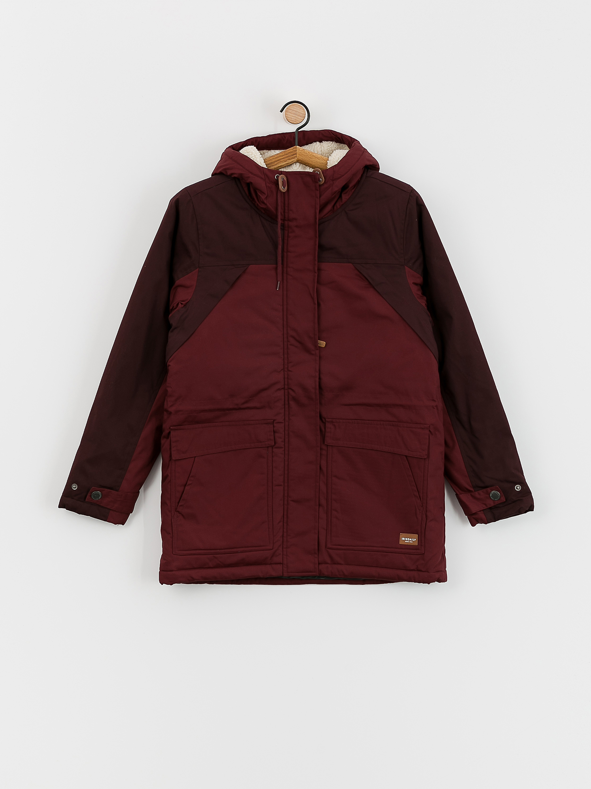 Bunda Iriedaily Mountie Wmn (maroon)
