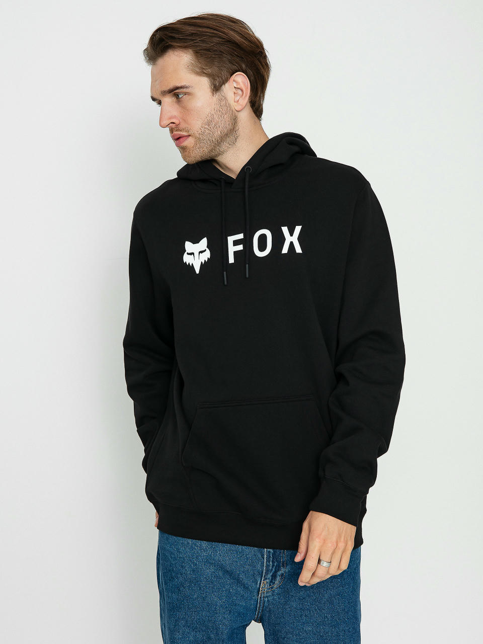 Mikina s kapucňou Fox Absolute HD (black)