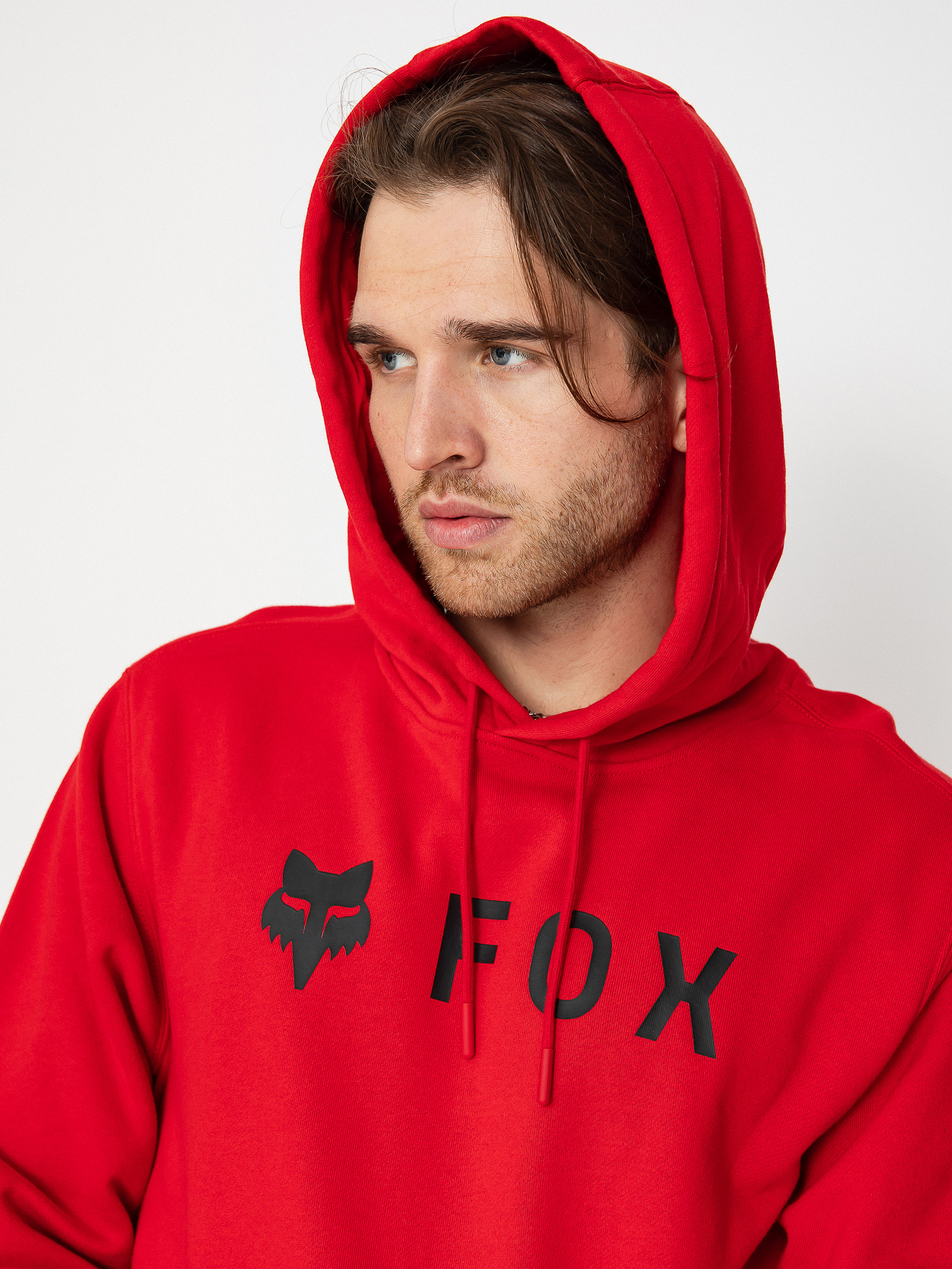 Mikina s kapucňou Fox Absolute HD (flame/red)