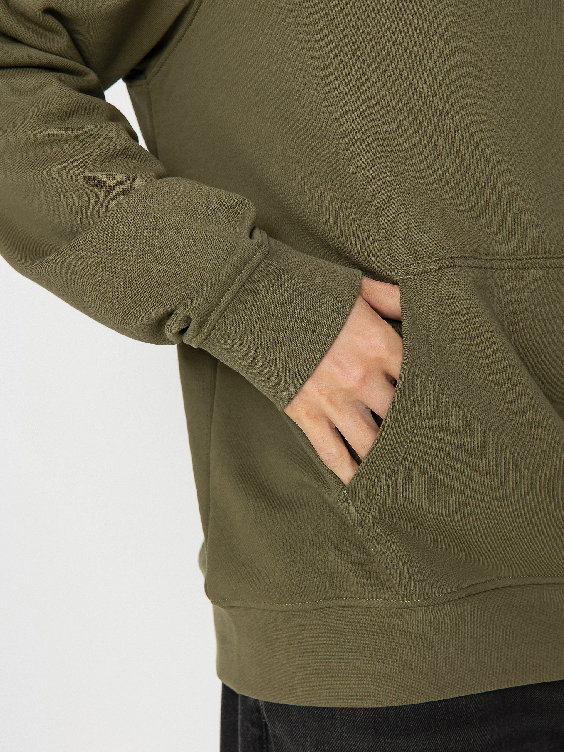 Mikina s kapucňou Fox Leo HD (olive/green)