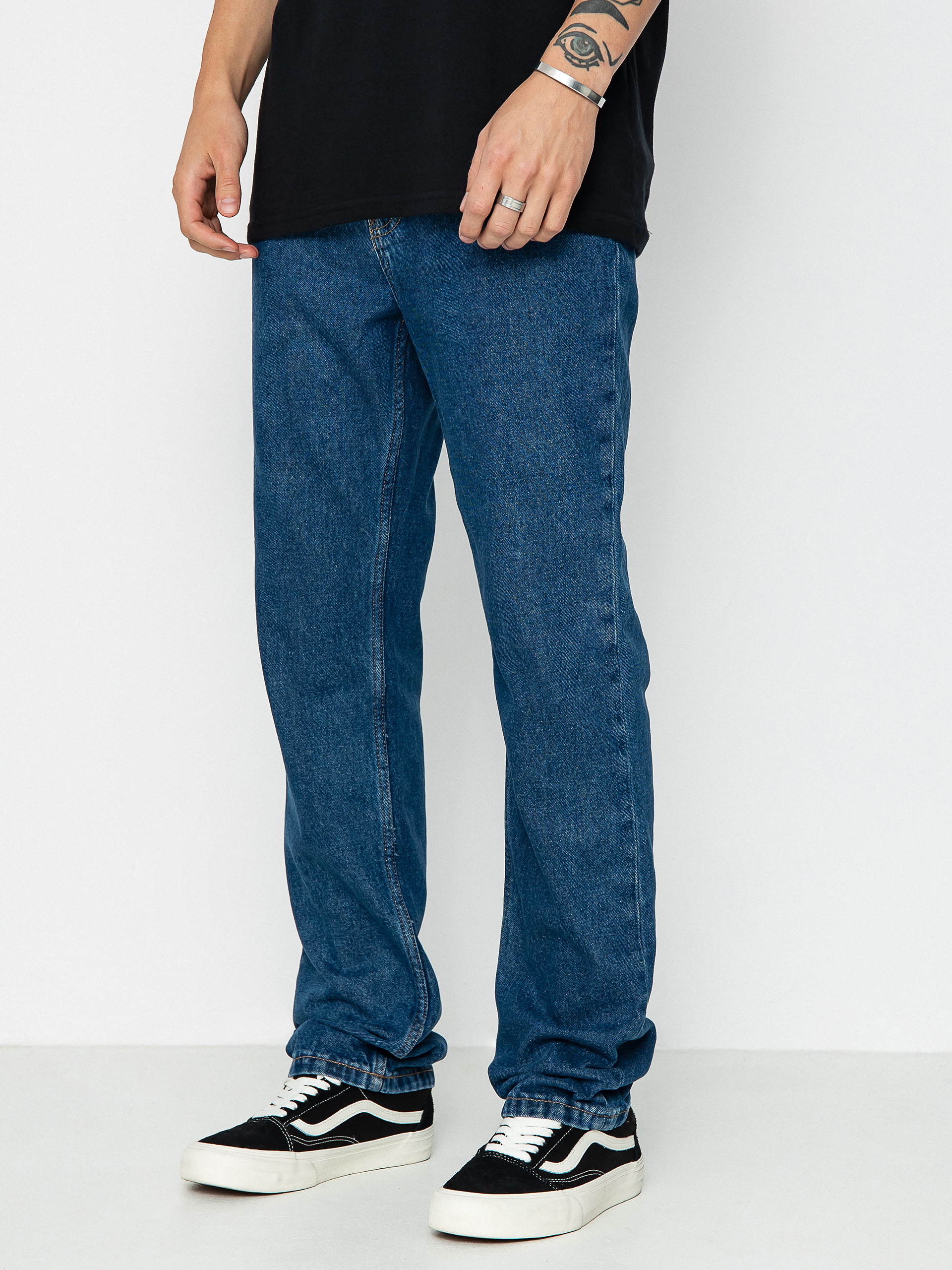 Nohavice DC Worker Straight (indigo dark)