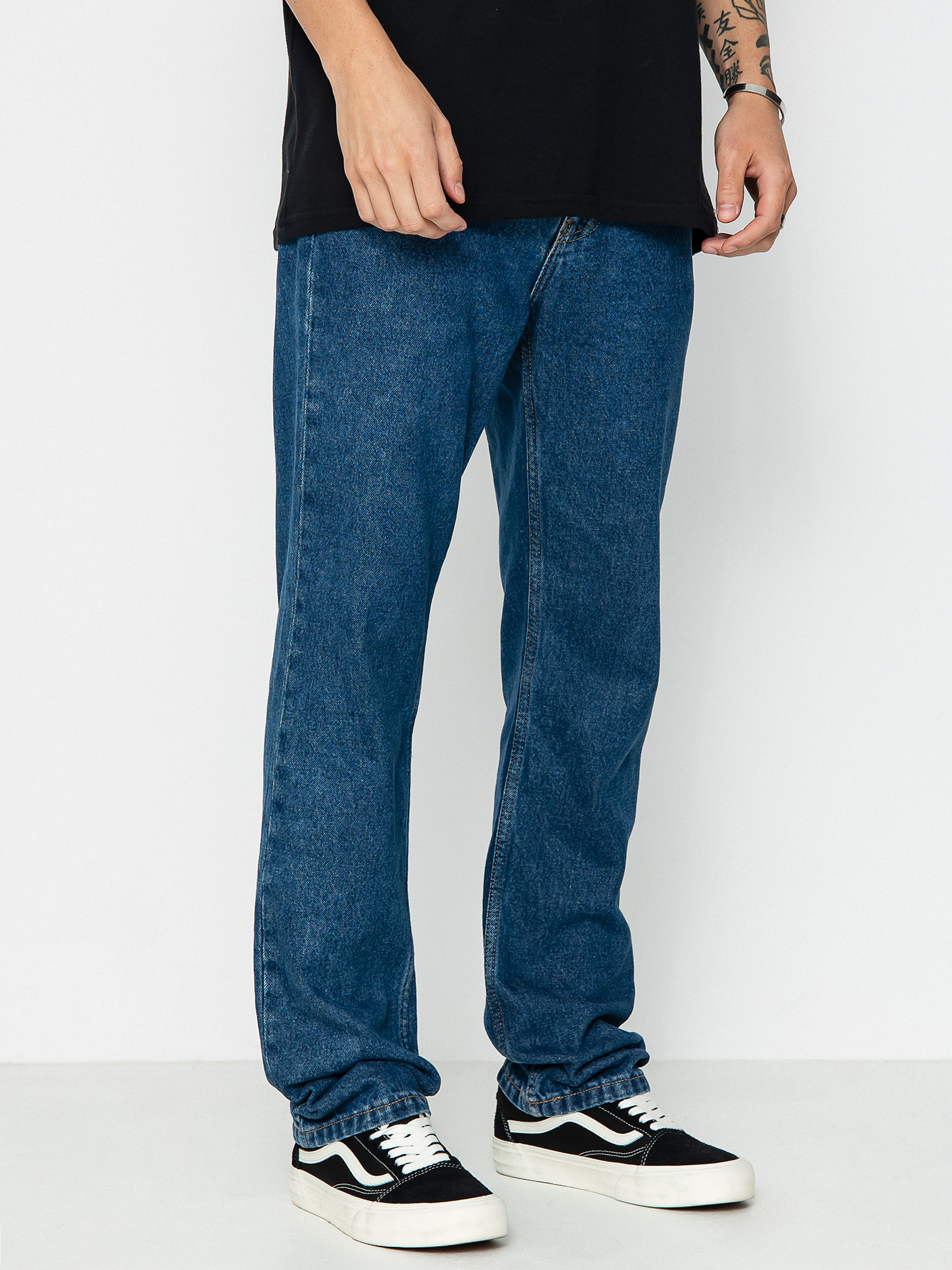Nohavice DC Worker Straight (indigo dark)
