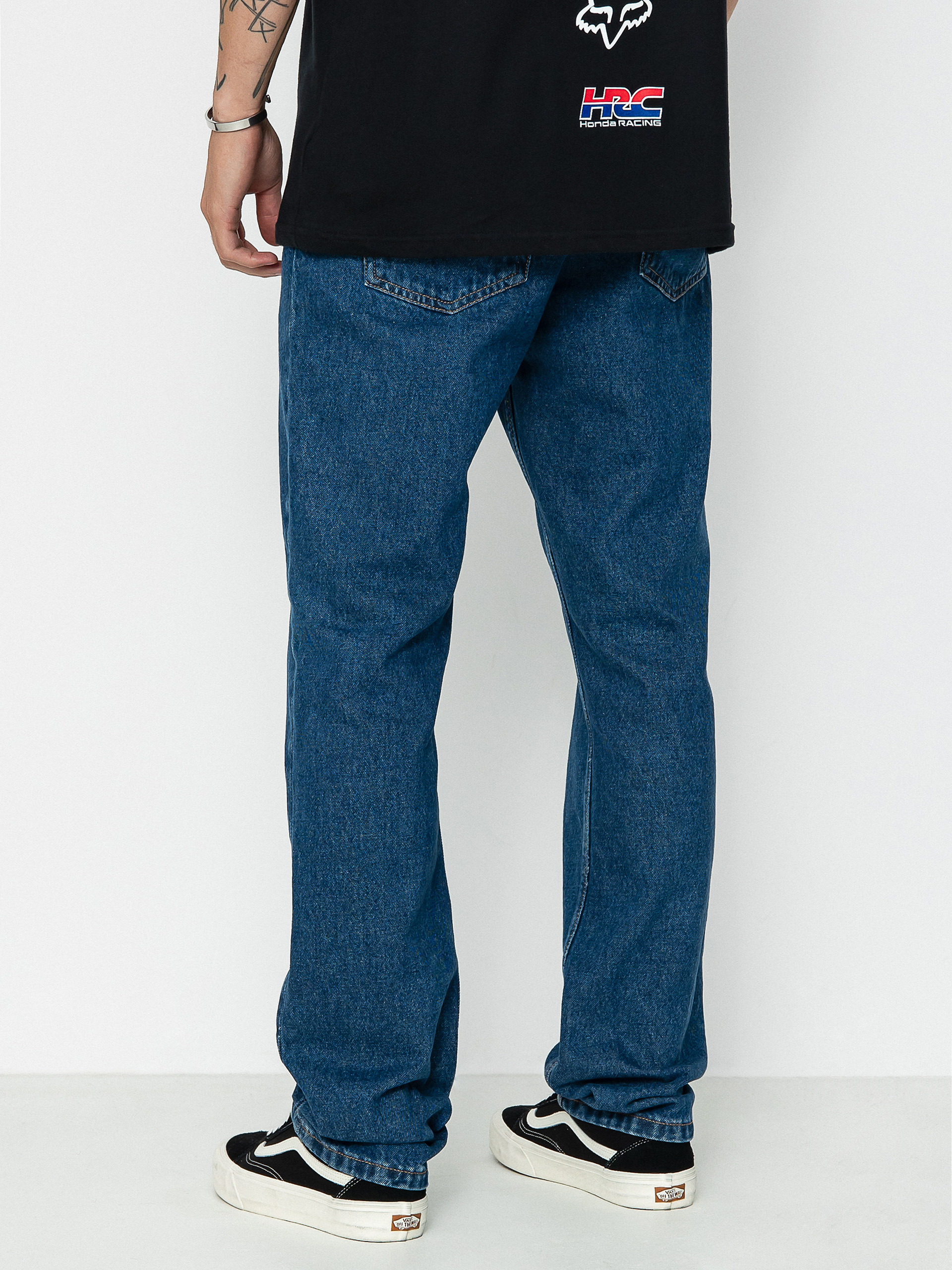 Nohavice DC Worker Straight (indigo dark)