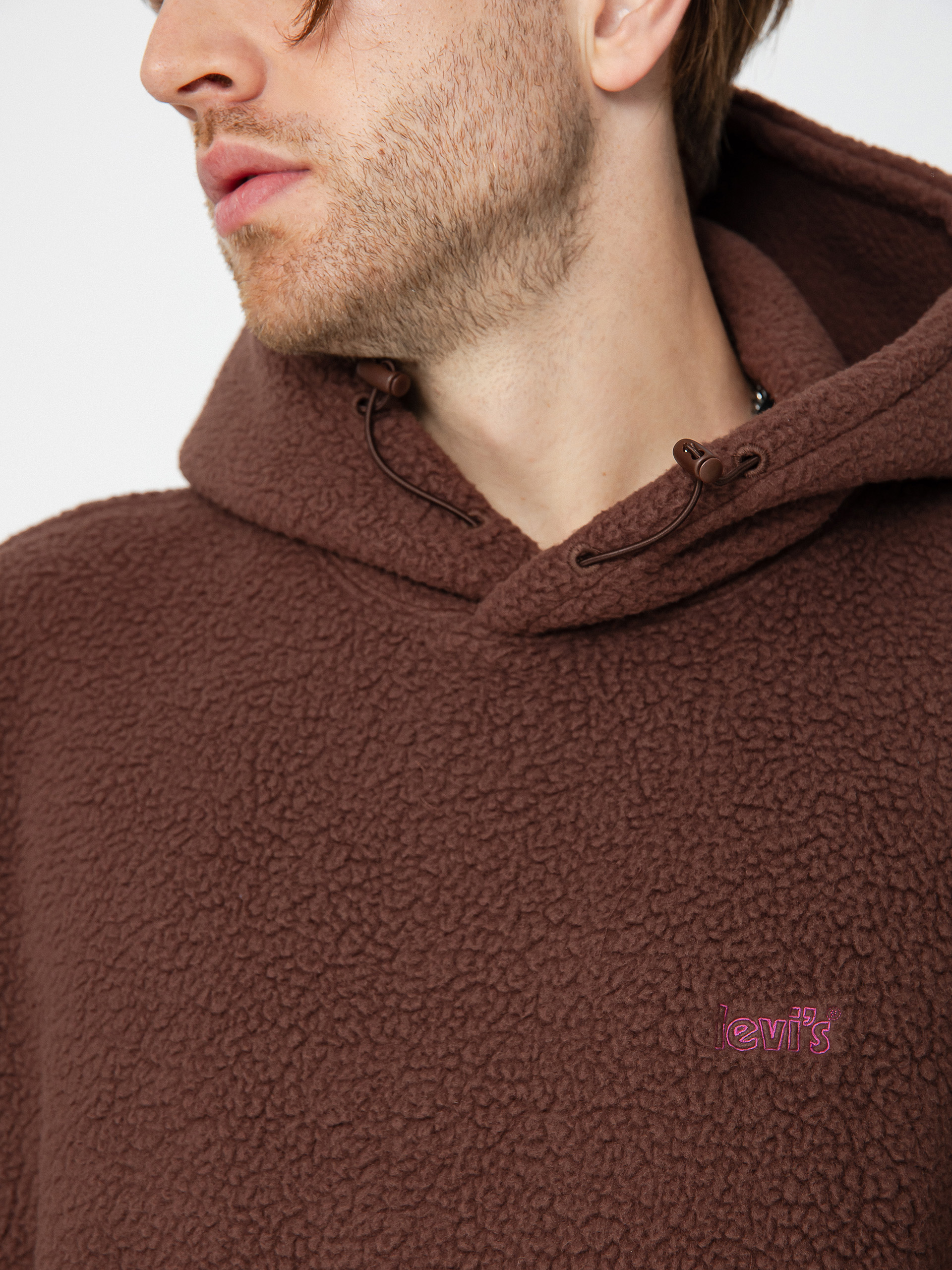 Mikina s kapucňou Levi's® Cozy Up HD (coffee)