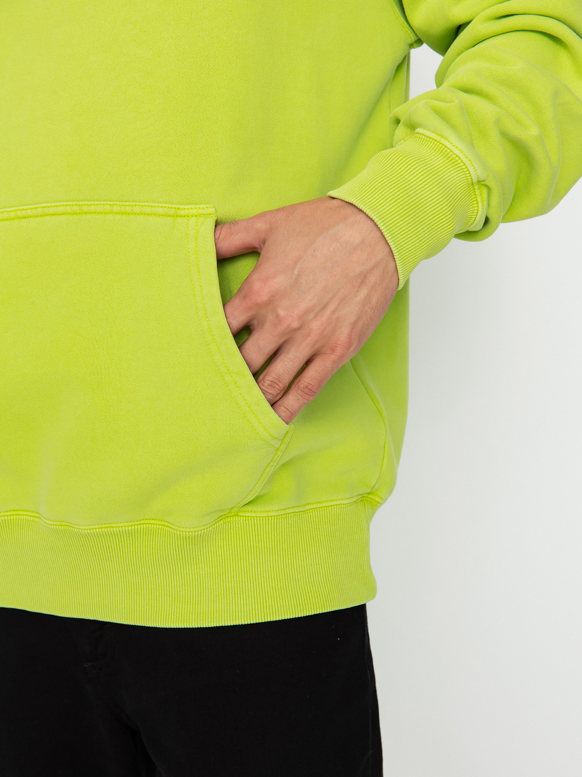 Mikina Element z kapturem Cornell 3.0 (lime punch)