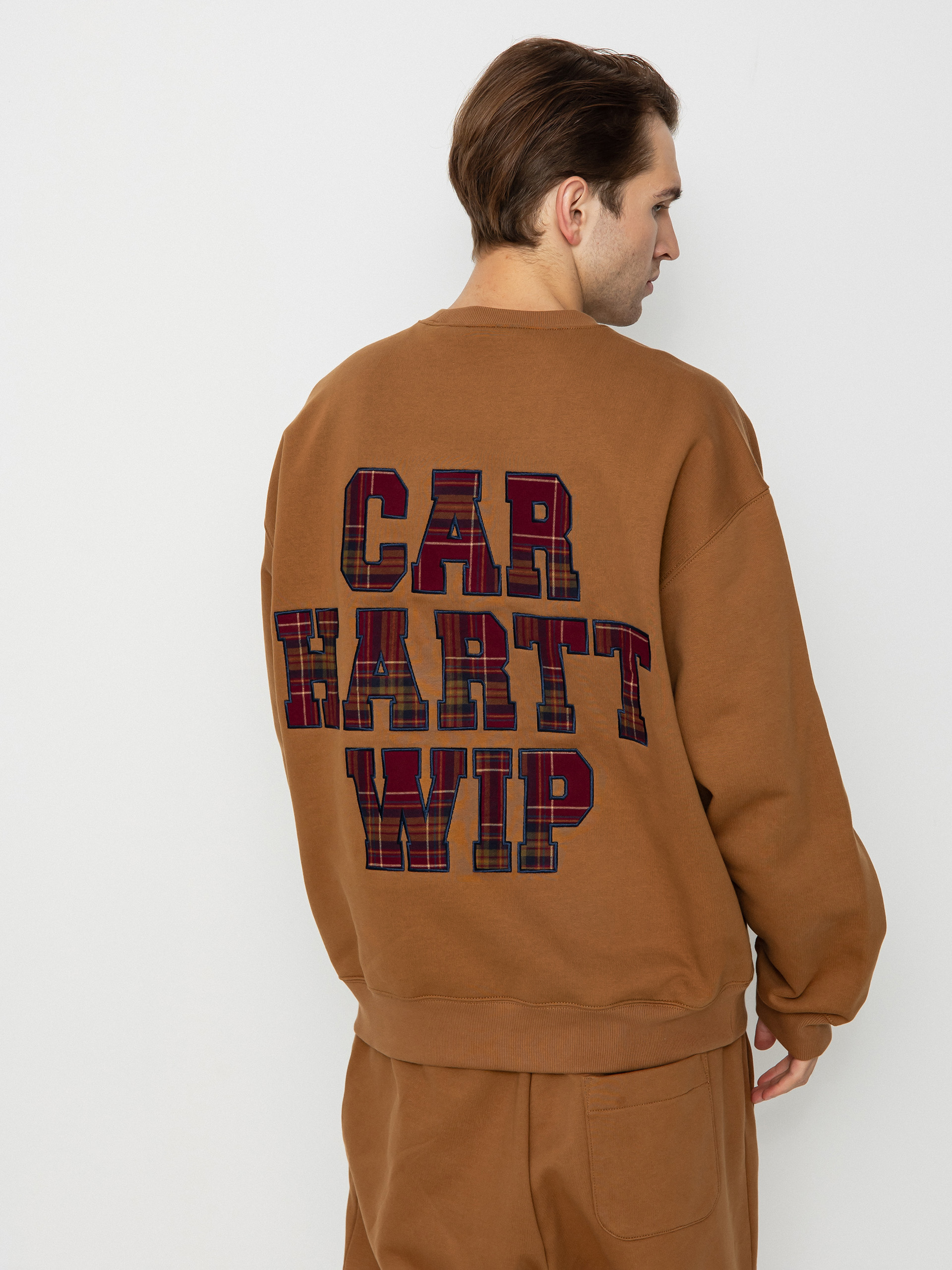 Mikina Carhartt WIP Wiles (hamilton brown)