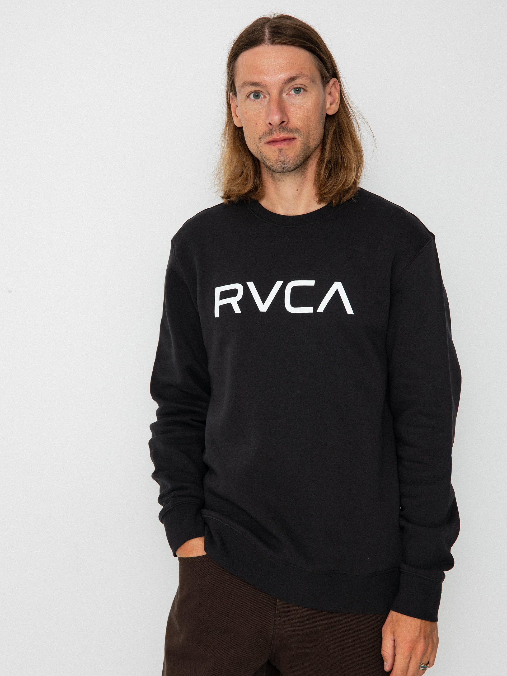 Mikina RVCA Big Rvca Crew (black)