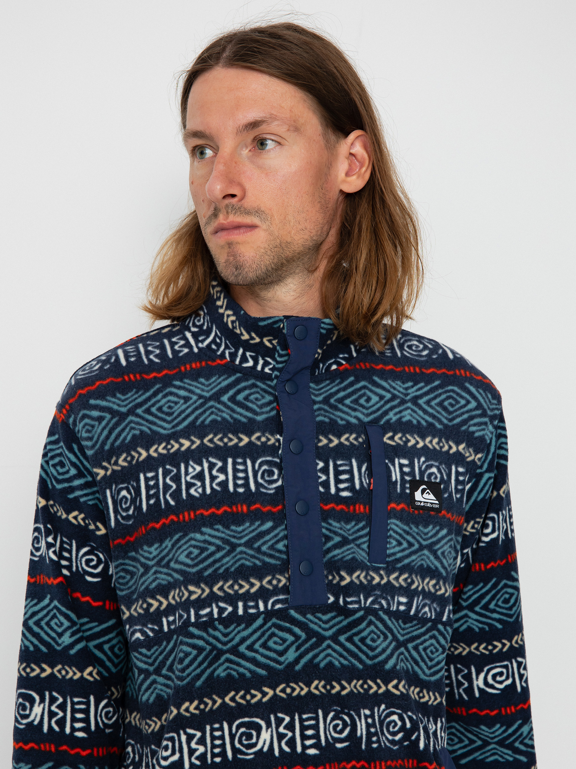 Pánsky Flísová mikina Quiksilver No Destination 2 (nodestinationnavalac)