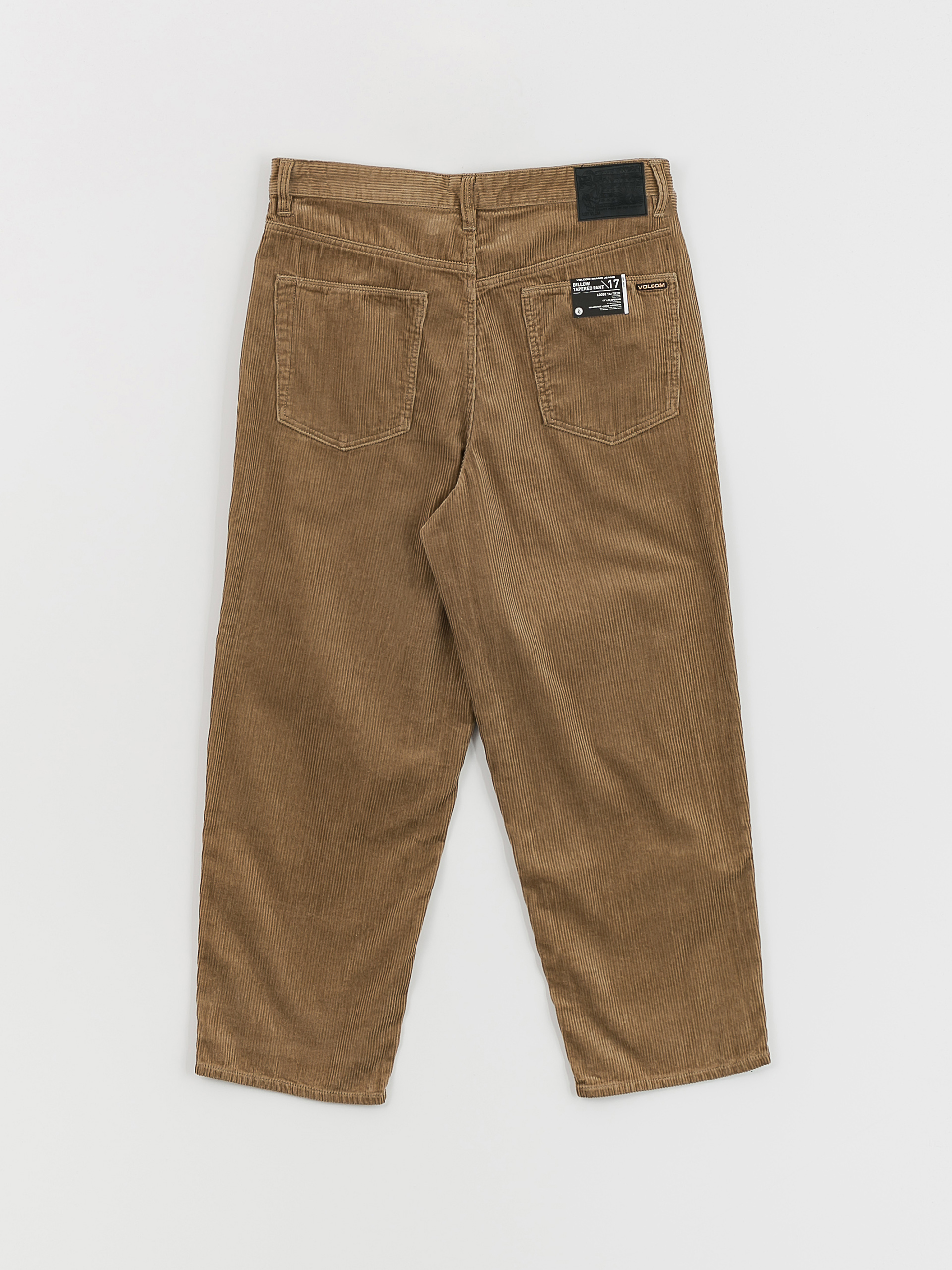 Nohavice Volcom Billow Tapered Cord (khaki)