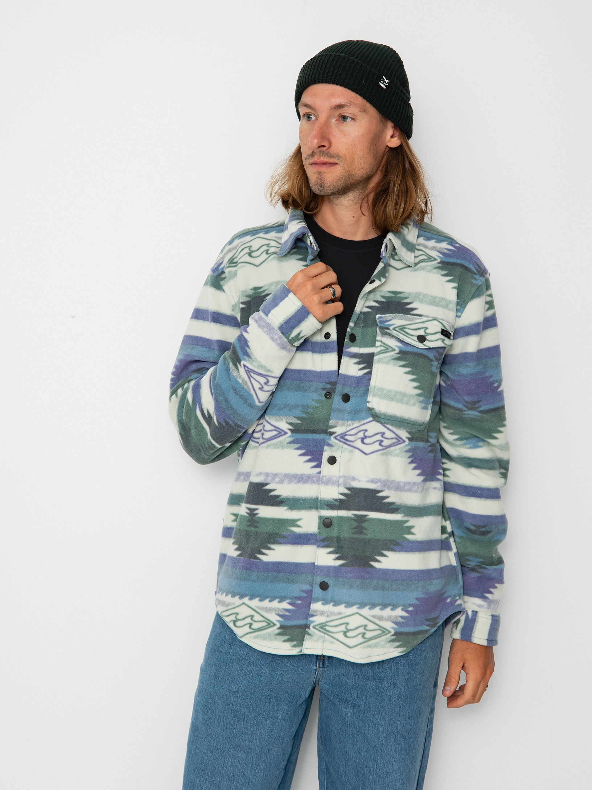 Košeľa Billabong Furnace Flannel (washed blue)