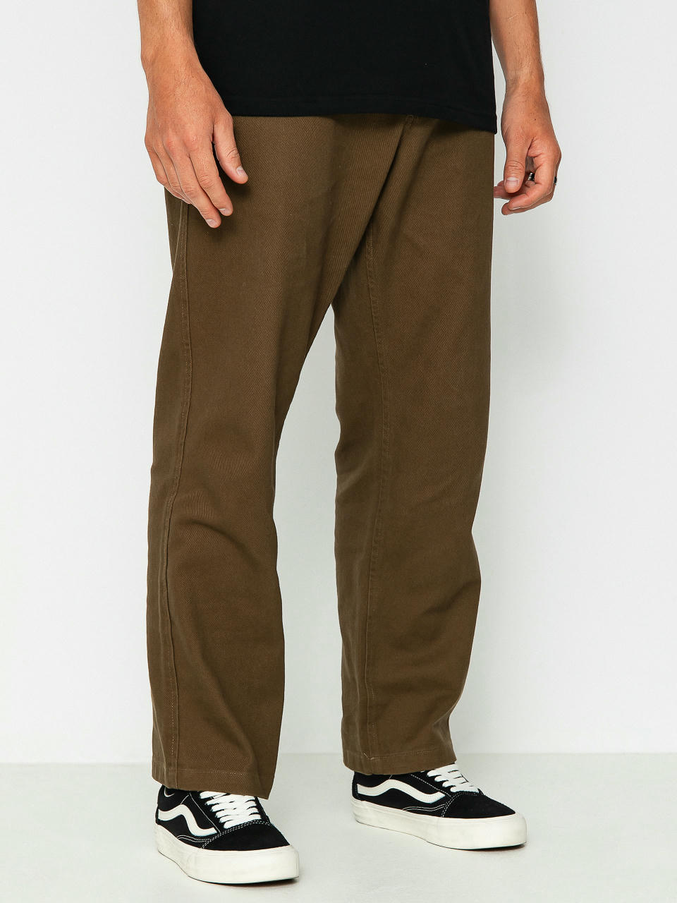 Nohavice RVCA Americana Chino (bombay brown)