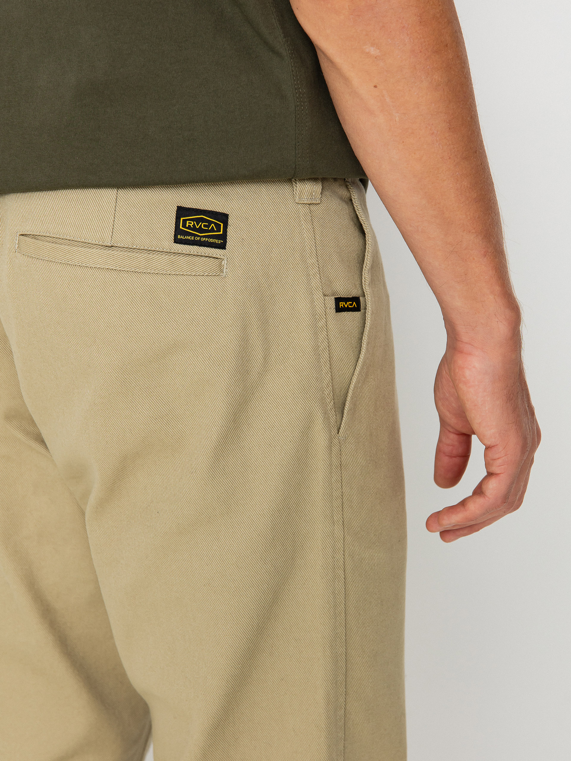 Nohavice RVCA Americana Chino (khaki)
