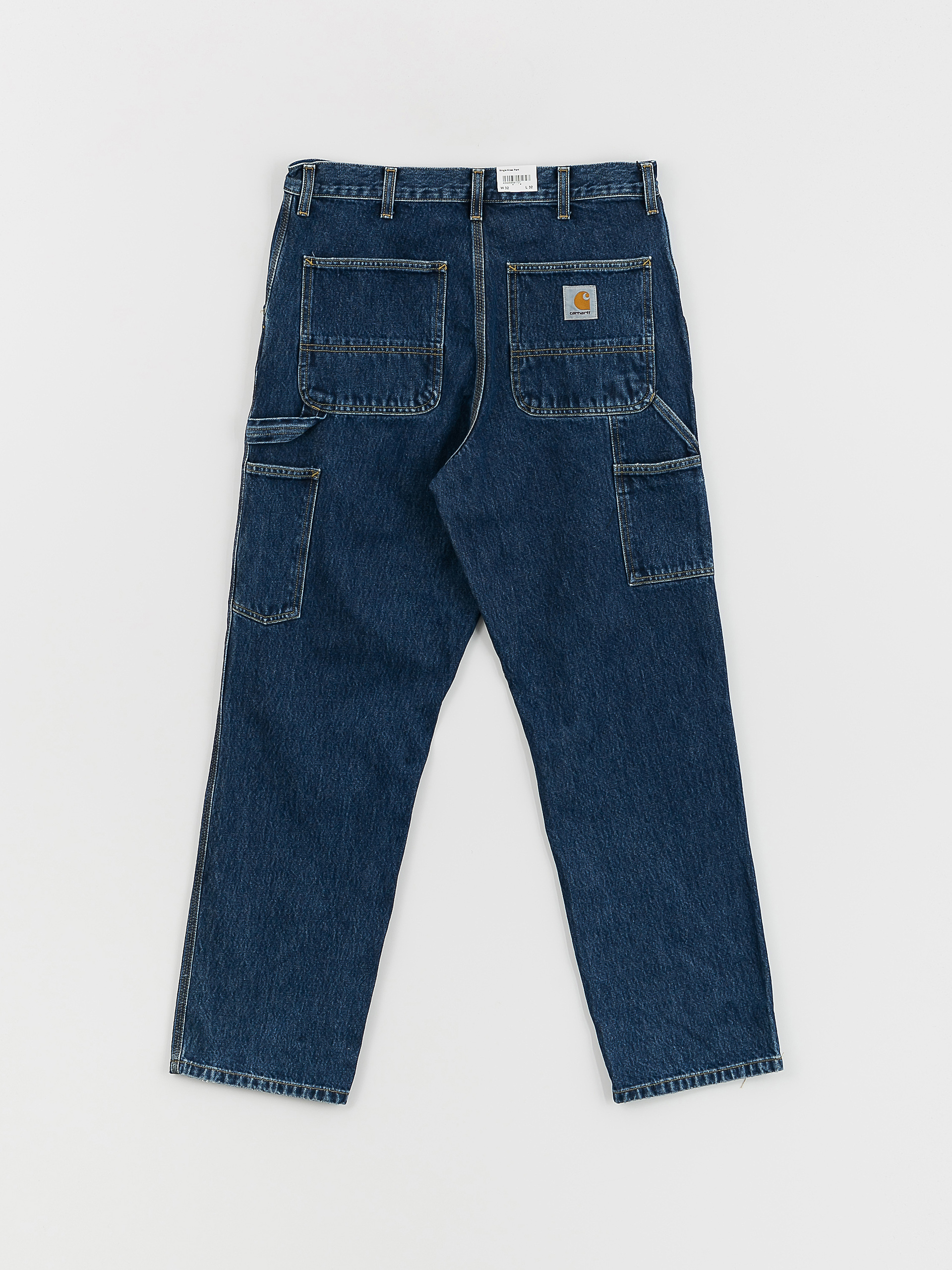 Nohavice Carhartt WIP Single Knee (blue)