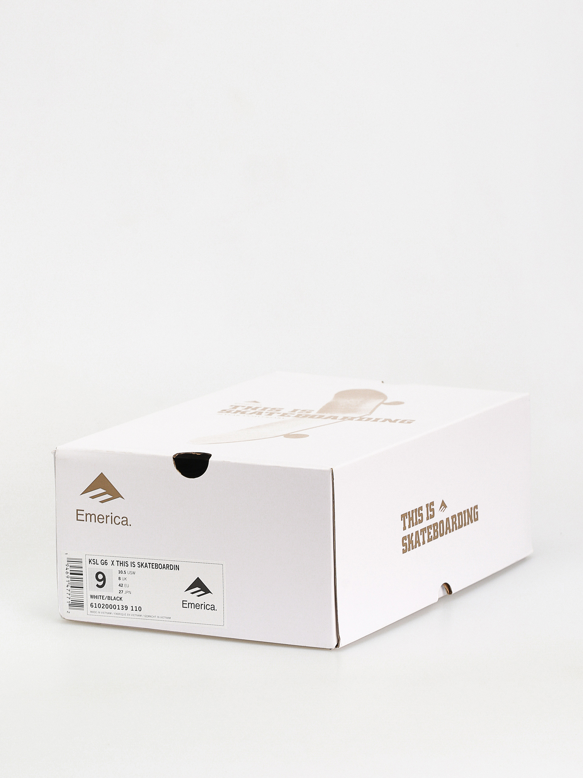 Topánky Emerica Ksl G6  X This Is Skateboardin (white/black)