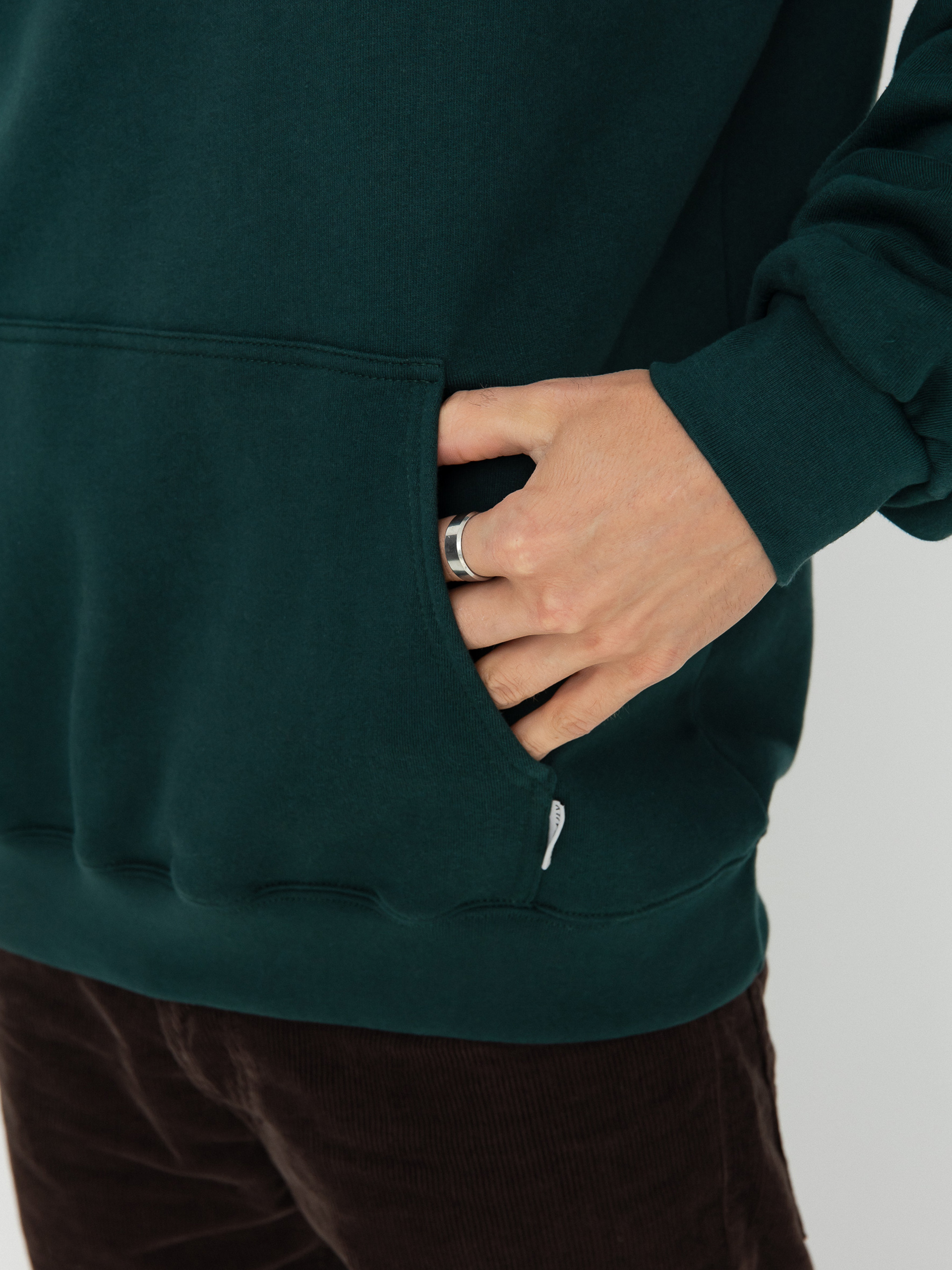 Mikina s kapucňou Iriedaily Mini Flag 2 HD (night forest)