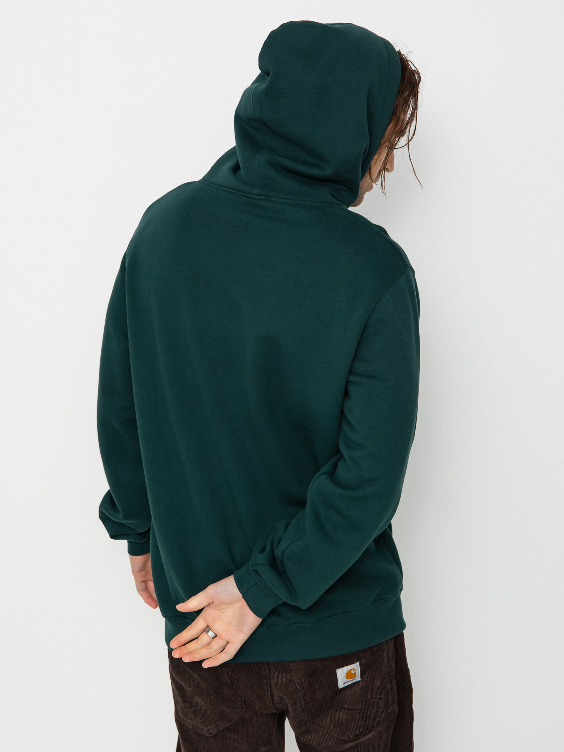 Mikina s kapucňou Iriedaily Mini Flag 2 HD (night forest)