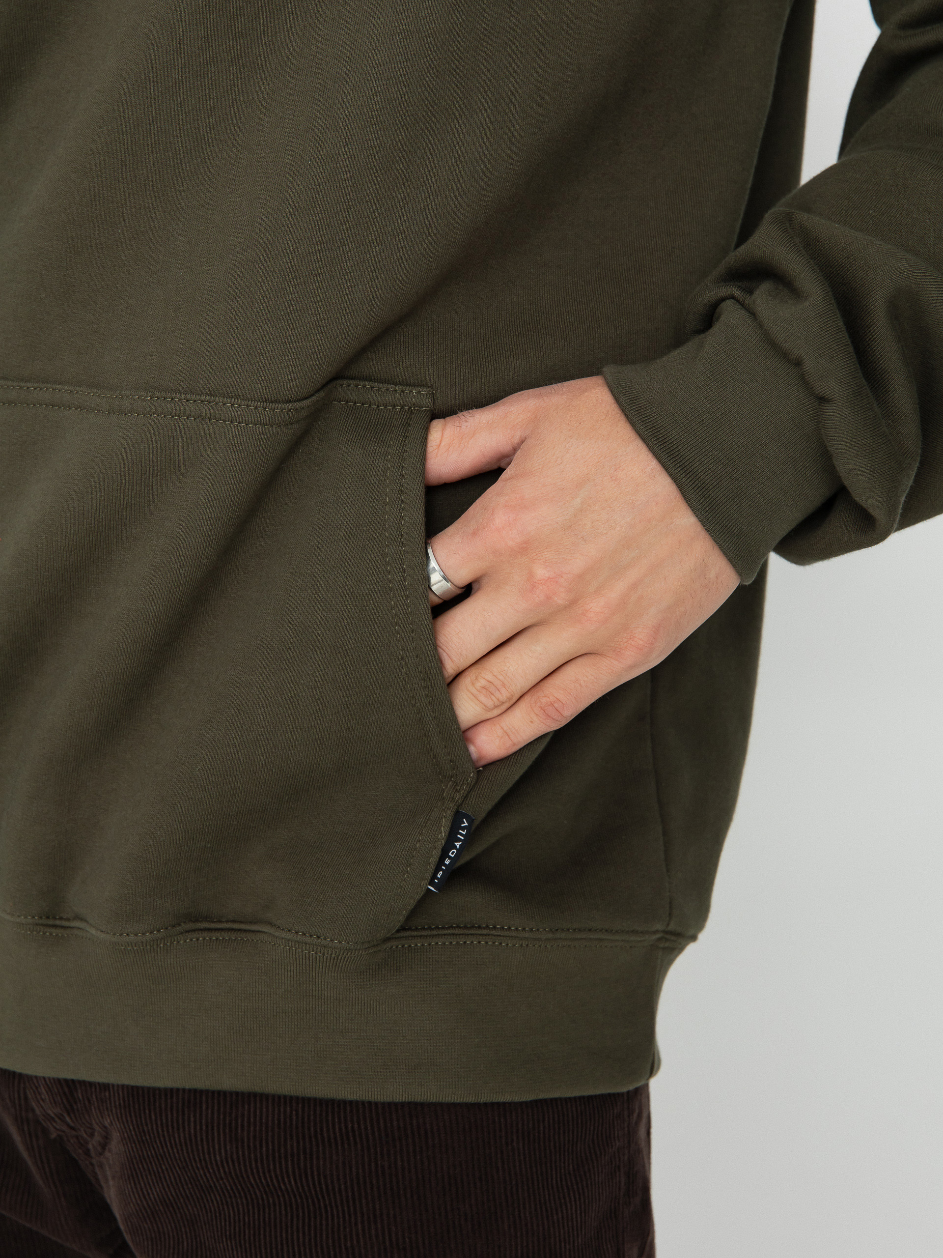 Mikina s kapucňou Iriedaily Peaceride HD (d olive)