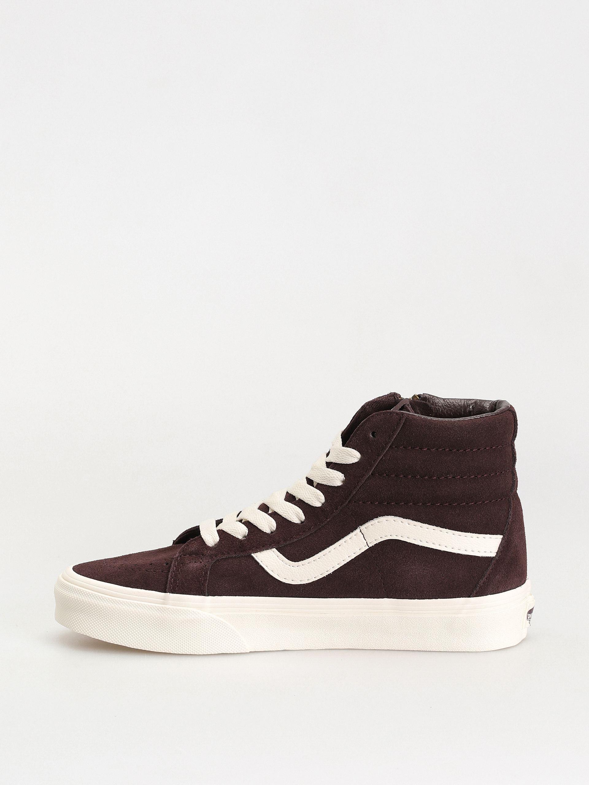 Topánky Vans Sk8 Hi Reissue Side Zip (cozy hug dark brown)