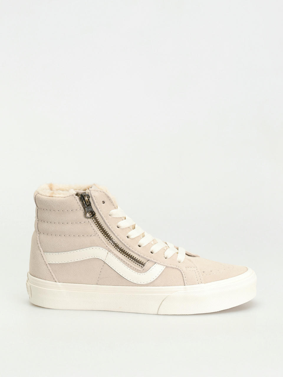 Topánky Vans Sk8 Hi Reissue Side Zip (cozy hug french oak)