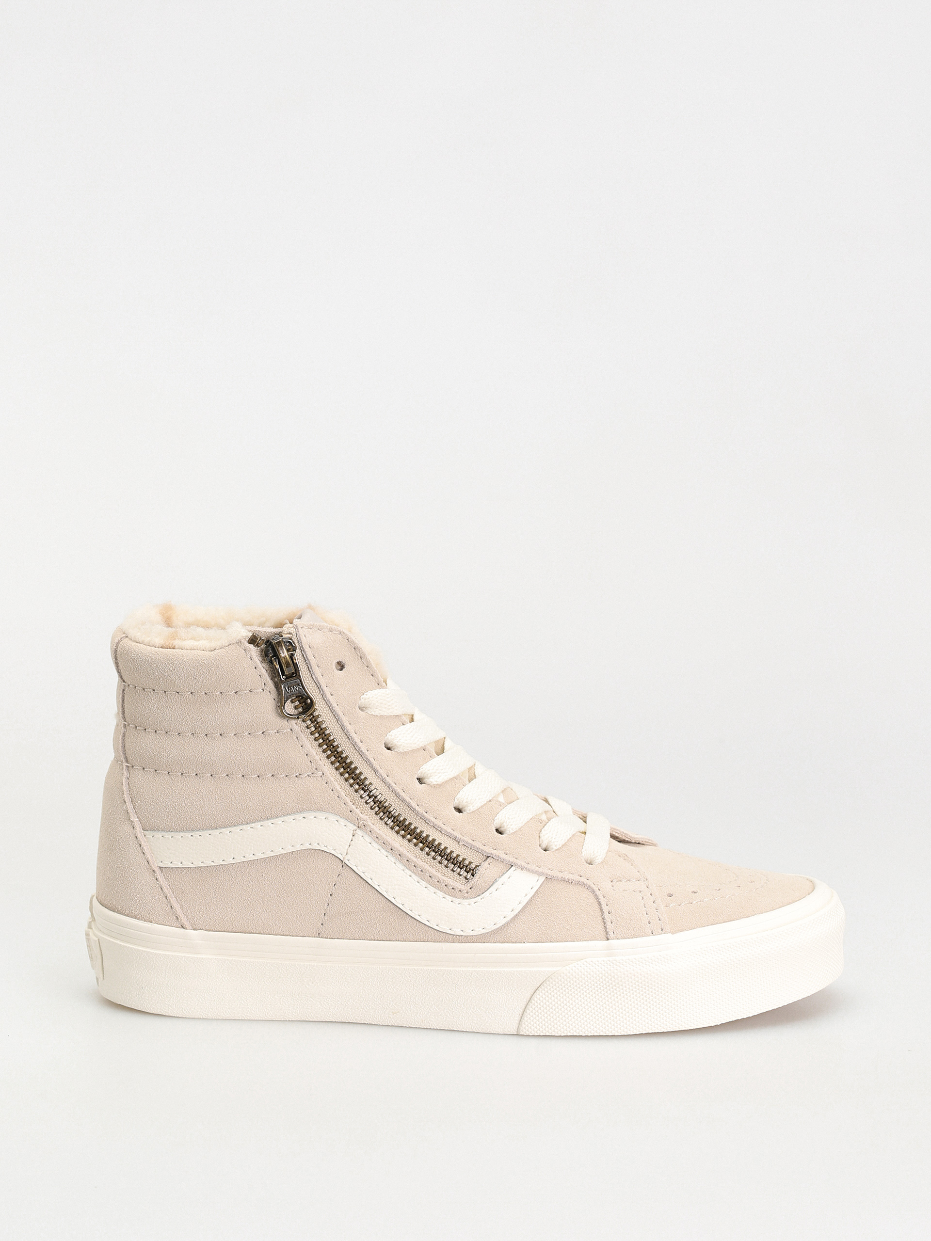 Topánky Vans Sk8 Hi Reissue Side Zip (cozy hug french oak)