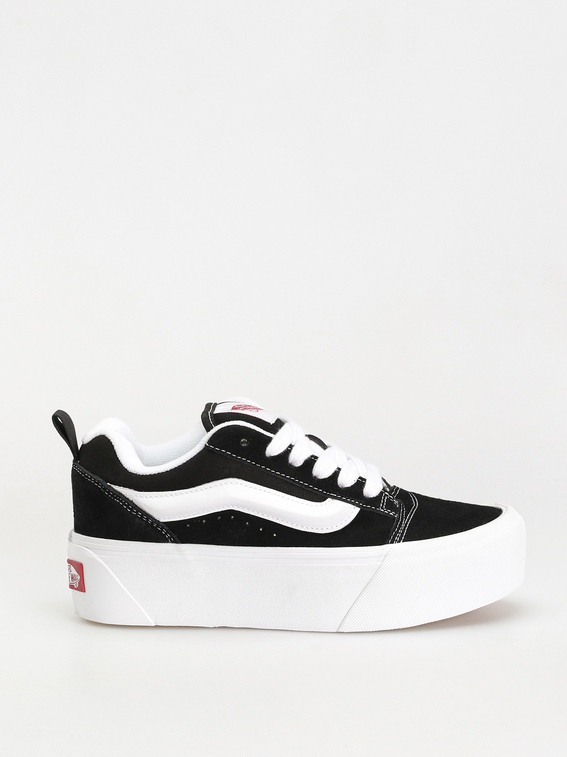Topu00e1nky Vans Knu Stack (black/true white)