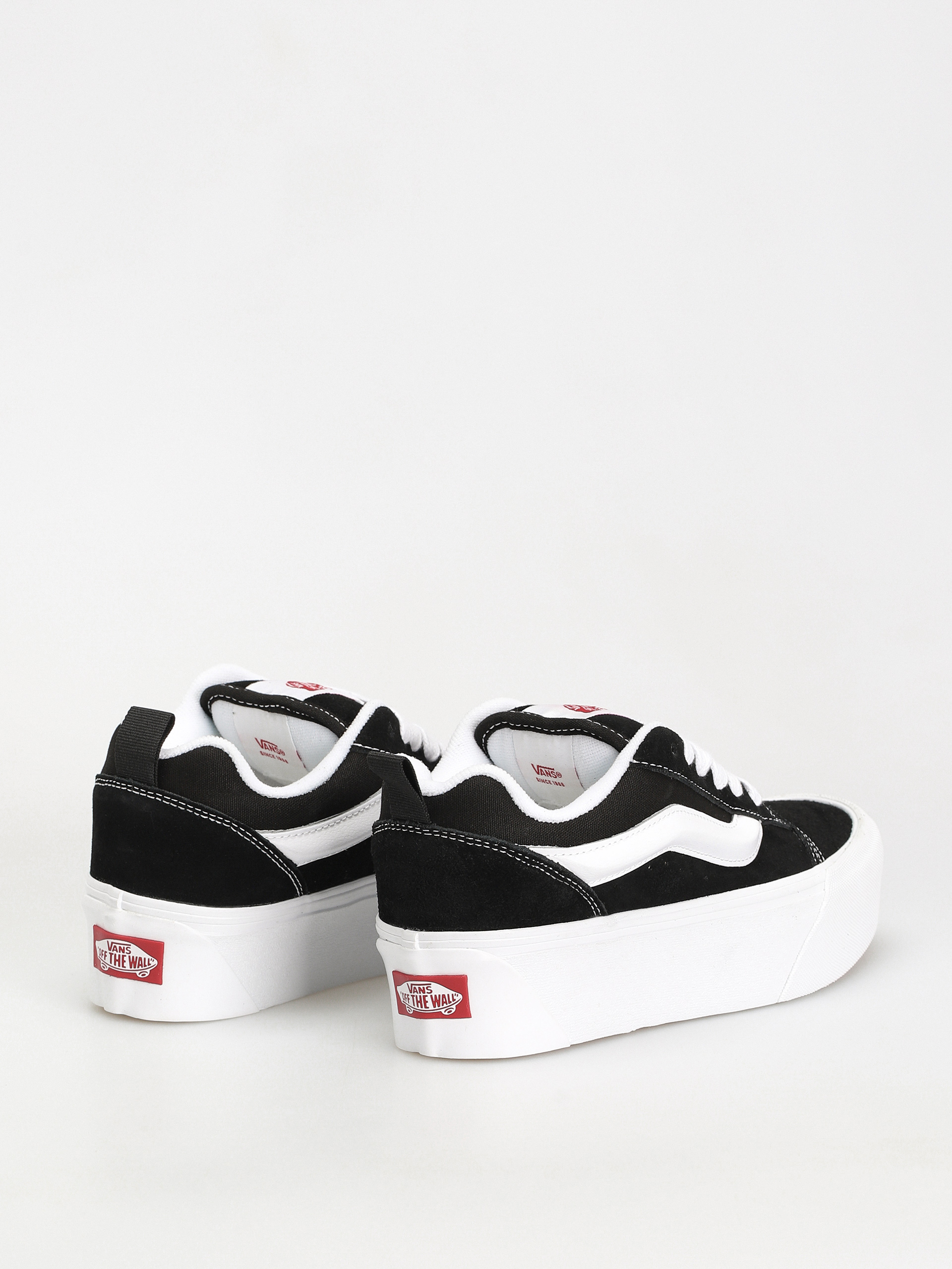 Topánky Vans Knu Stack (black/true white)