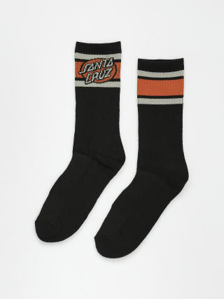 Ponožky Santa Cruz Oval Dot Stripe (black)