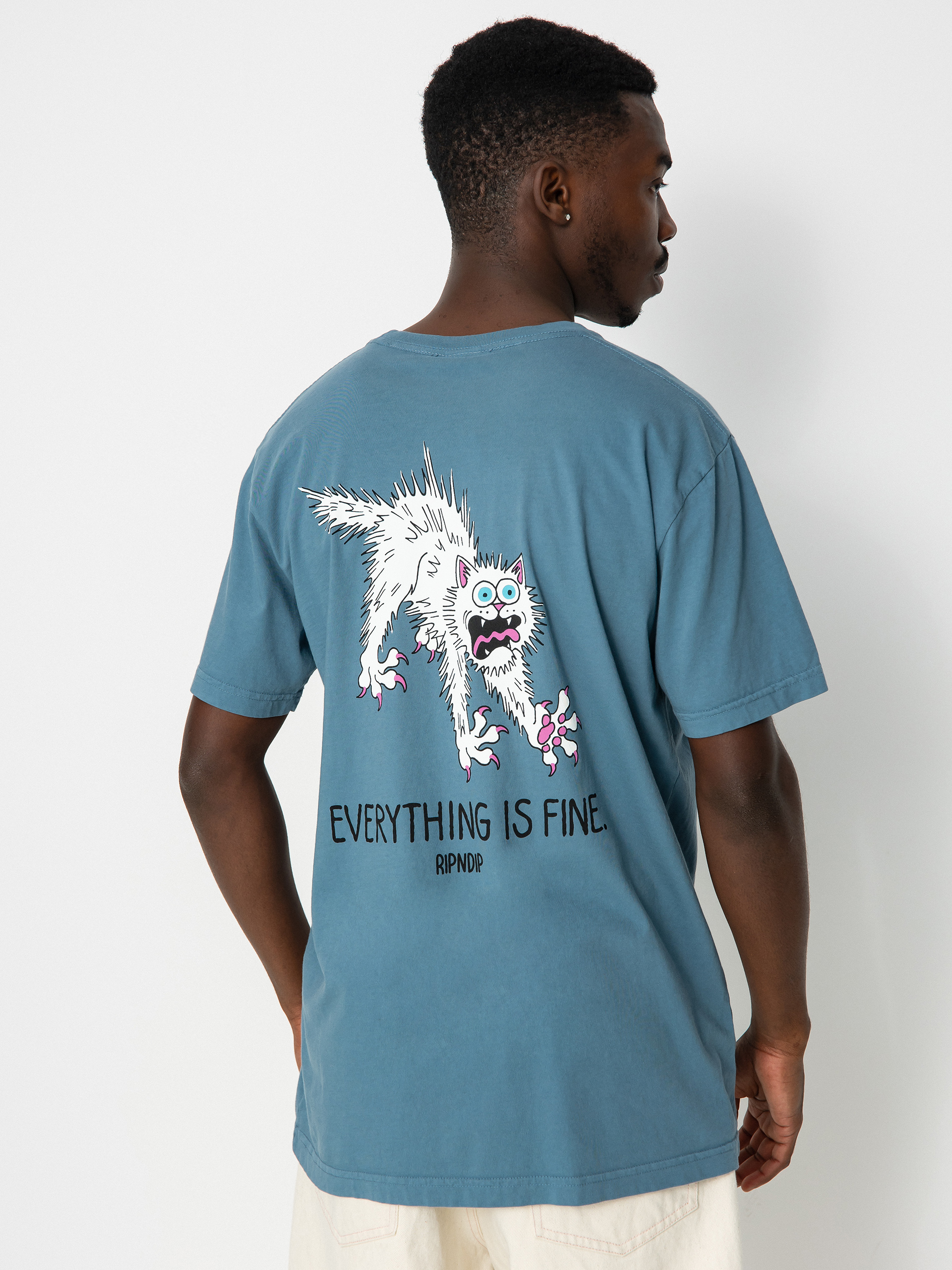 Tričko RipNDip Perfectly Calm (slate)