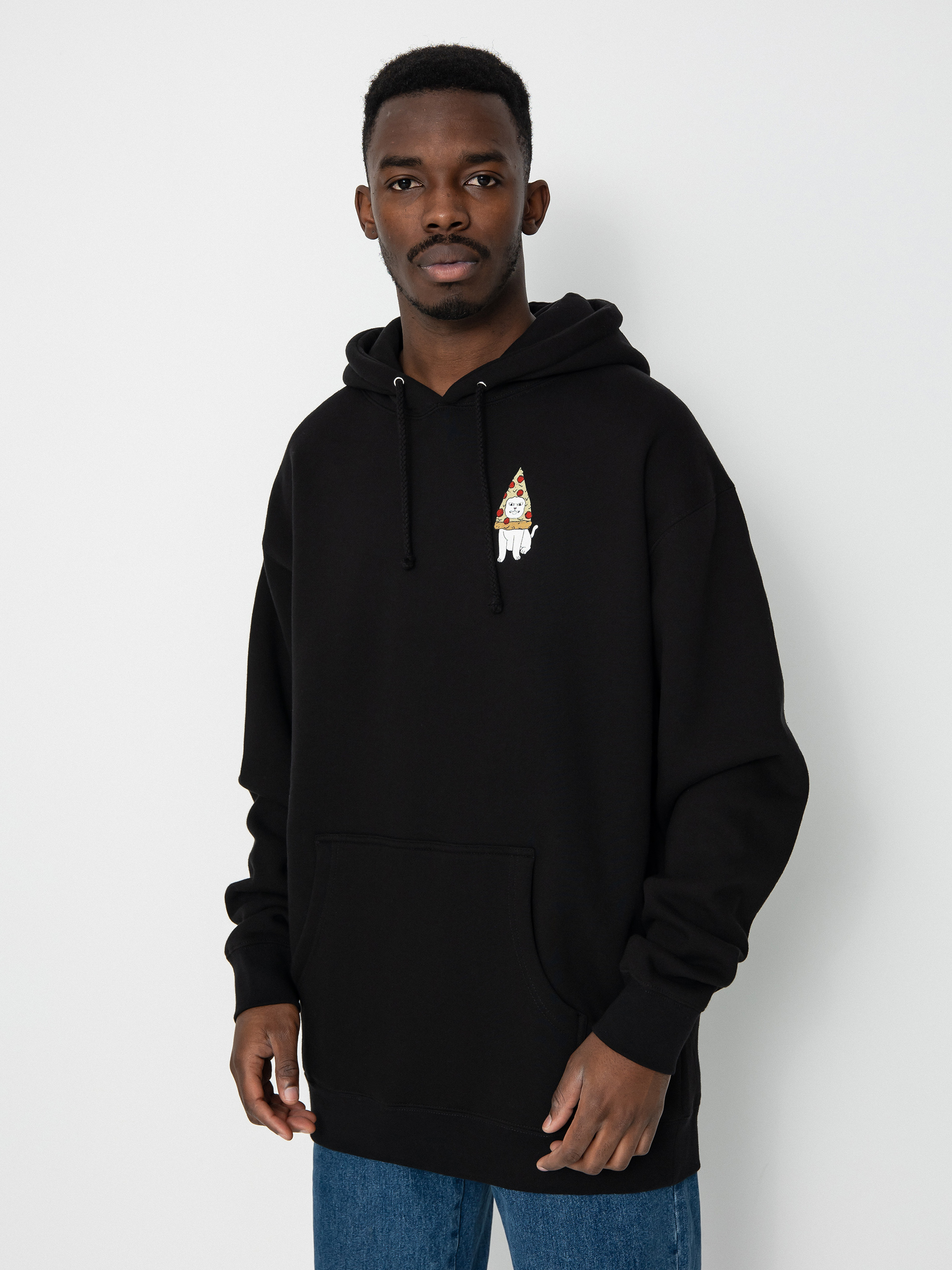 Mikina s kapucňou RipNDip Wanna Piece Of Me? HD (black)